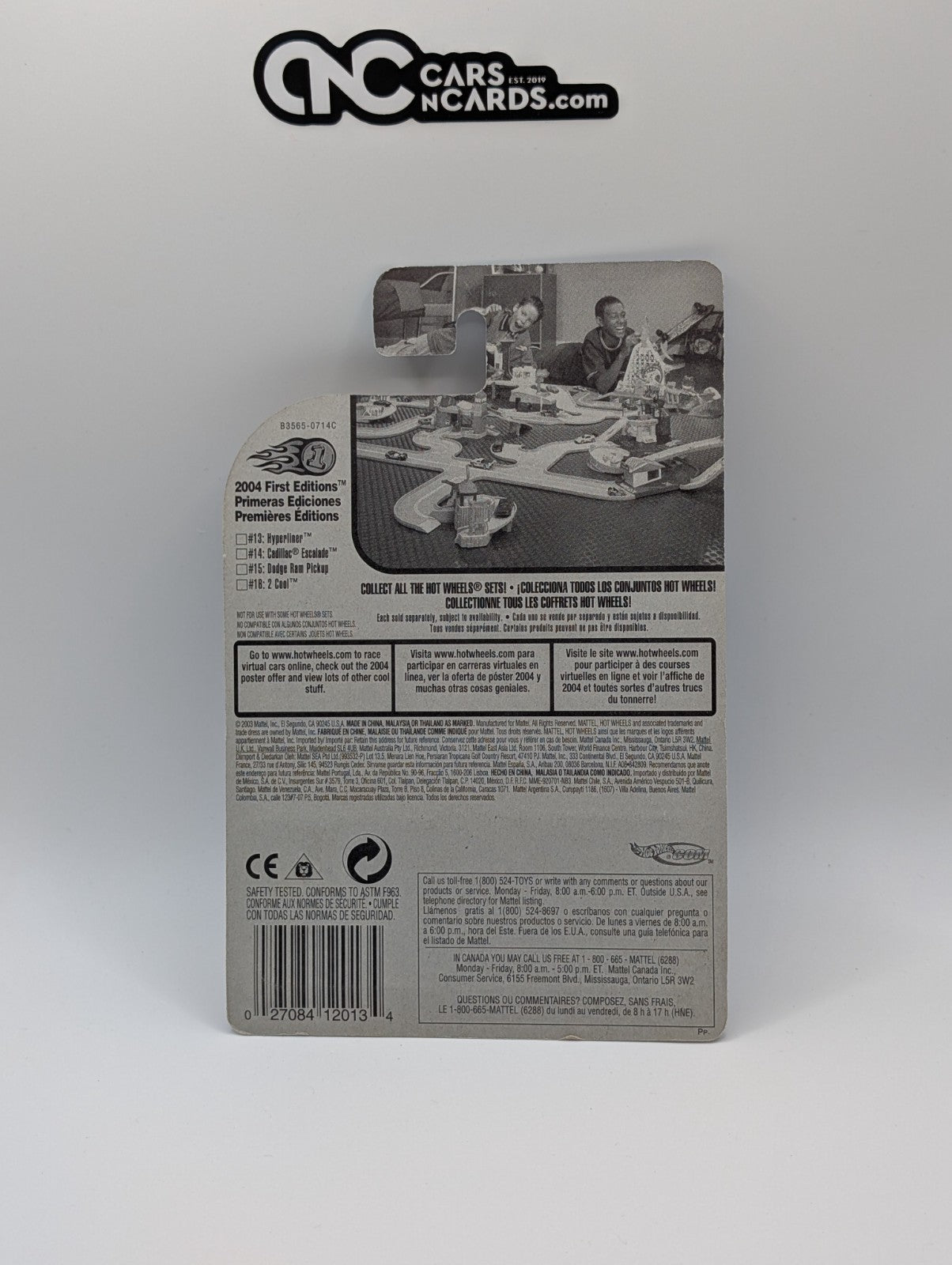 Hot Wheels 2004 First Editions Hardzone 2 Cool 16/10