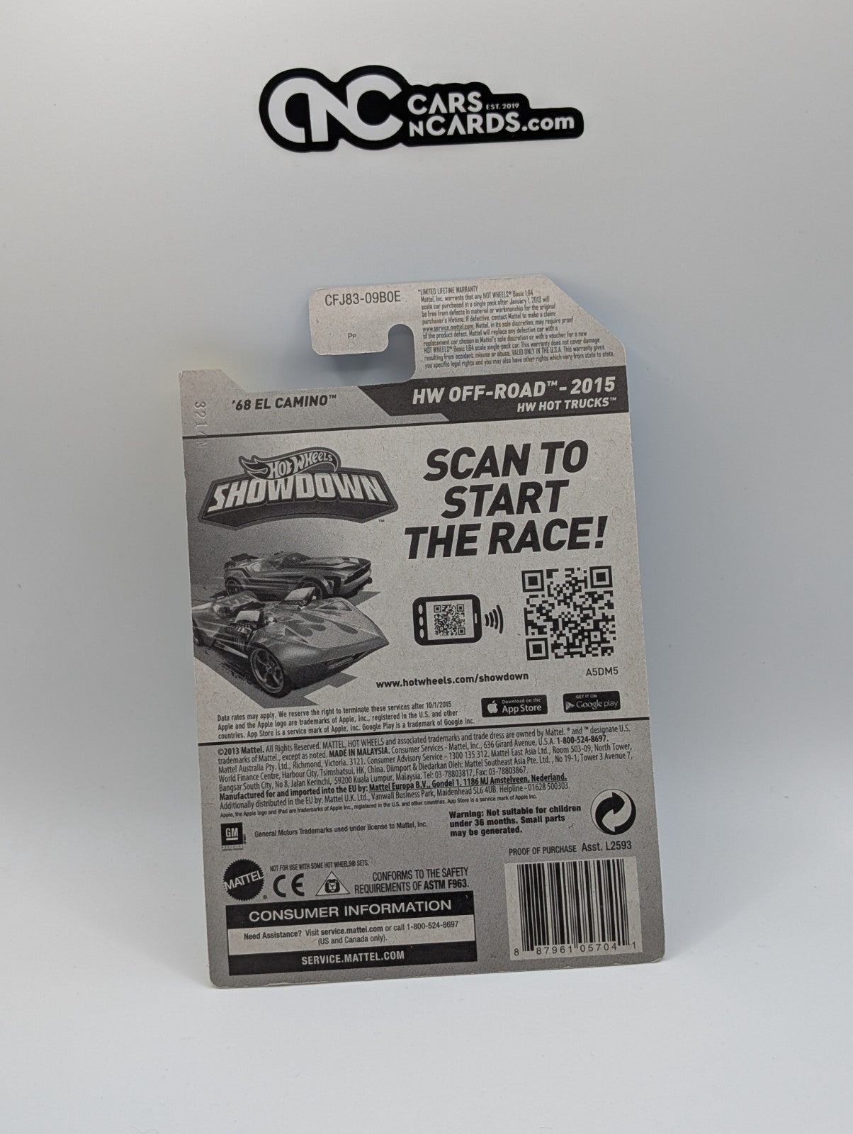 2015 Hot Wheels Factory Sealed '68 El Camino HW Off-Road 122/250