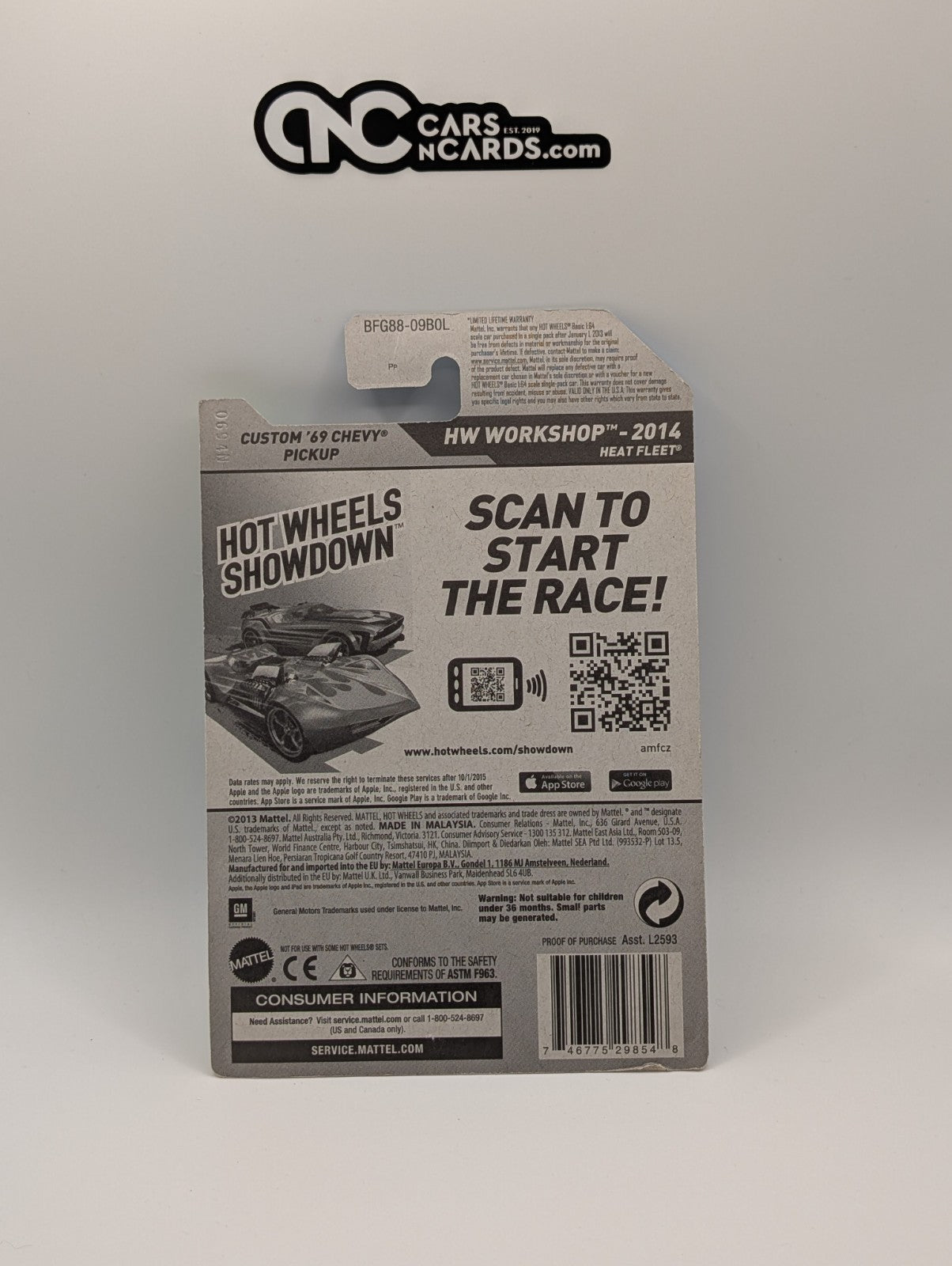 Hot Wheels Custom '69 Chevy Pickup HW Workshop Zamac 217/250