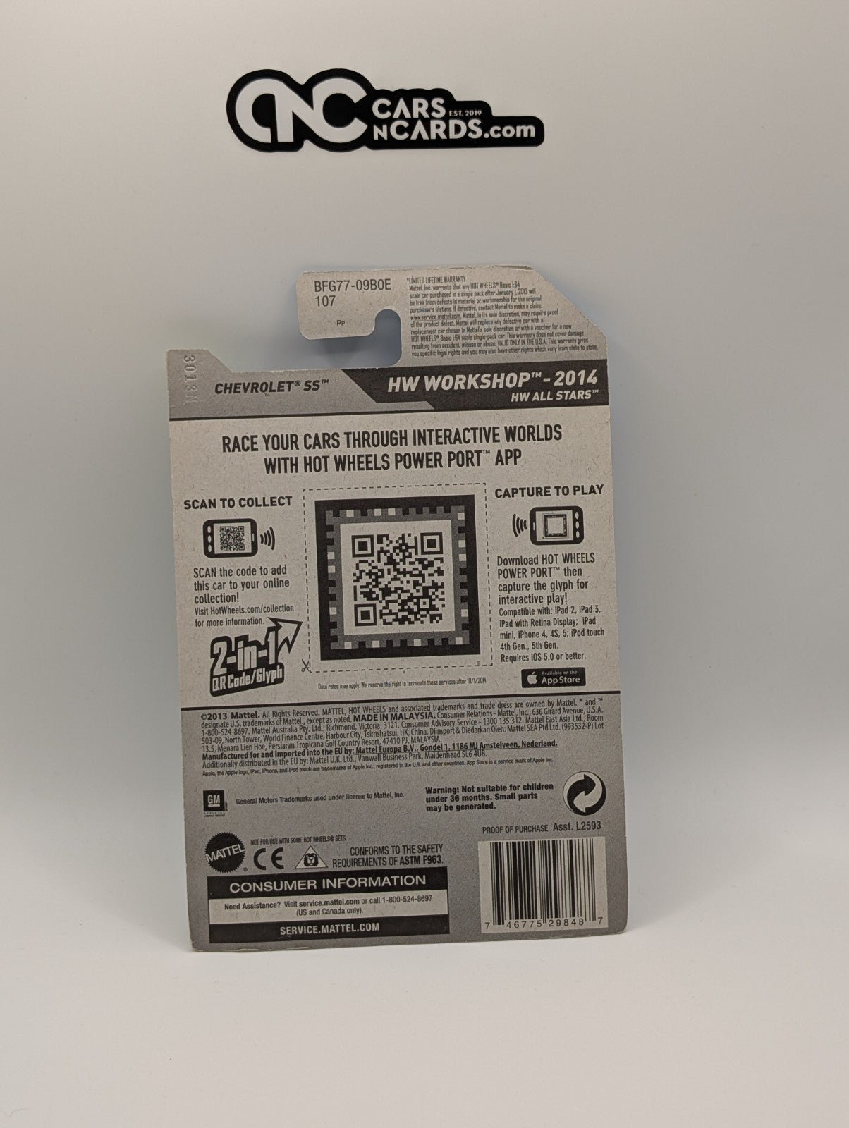 Hot Wheels Chevrolet SS HW Workshop Zamac 199/250