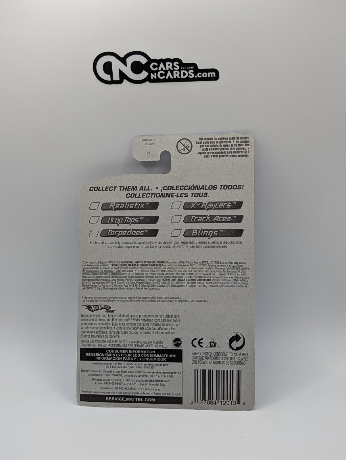 2005 Hot Wheels Volkswagen Baja Bug Blue Collector #161