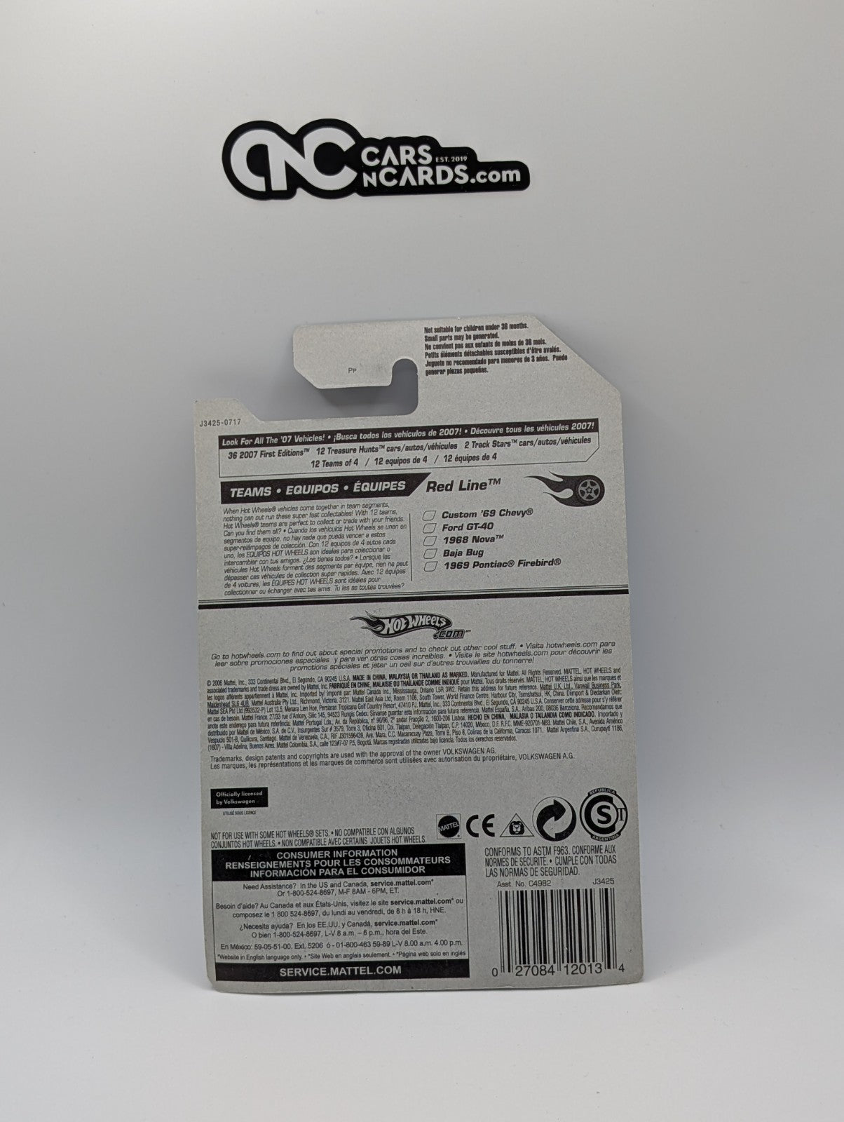 2006 Hot Wheels Red Line Series 04/05 Baja Bug Orange 99/223