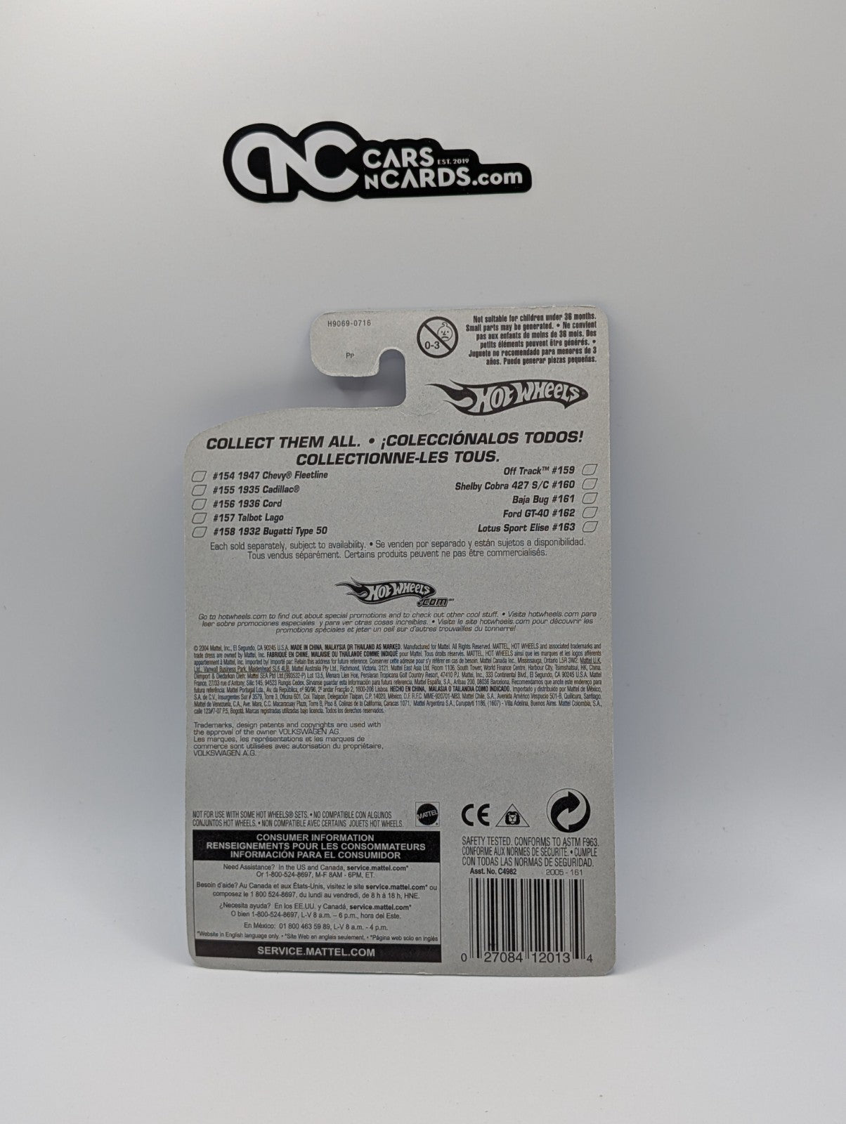 2005 Hot Wheels Baja Bug Gray Collector #161