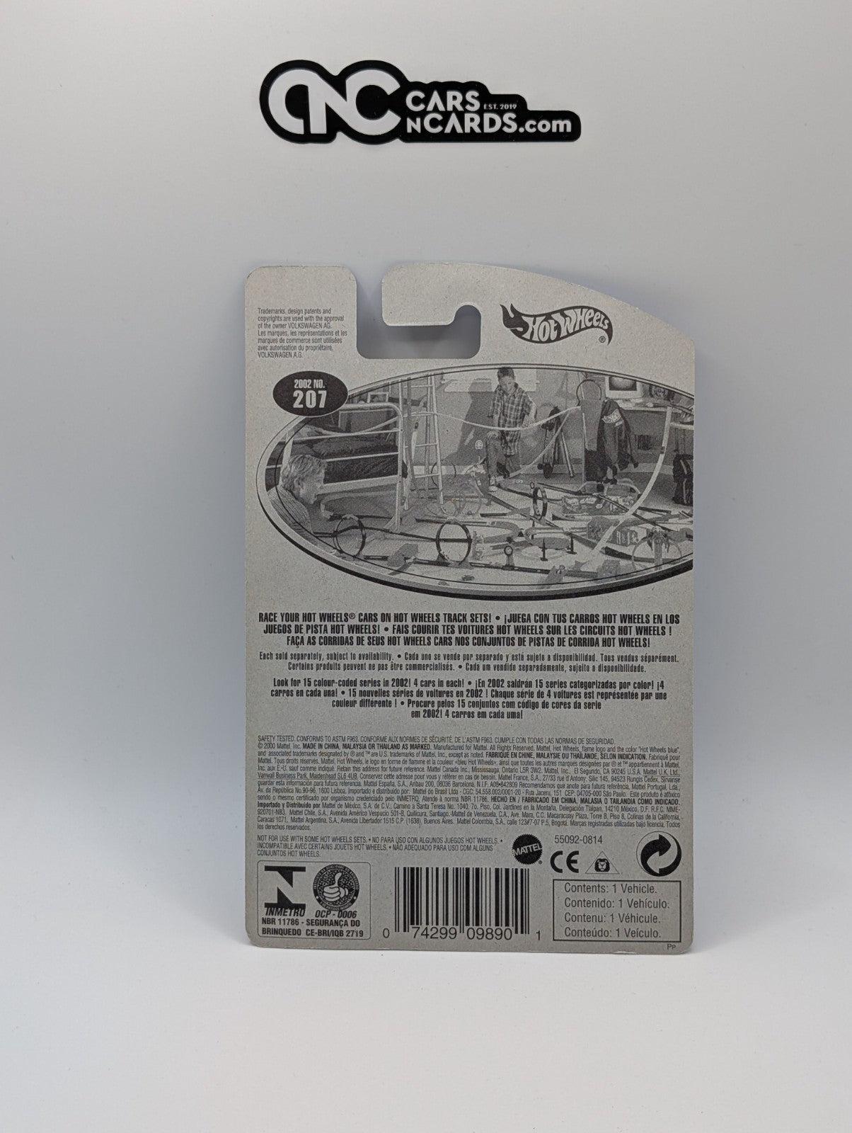 Hot Wheels Baja Bug Collector #207 Flat Black