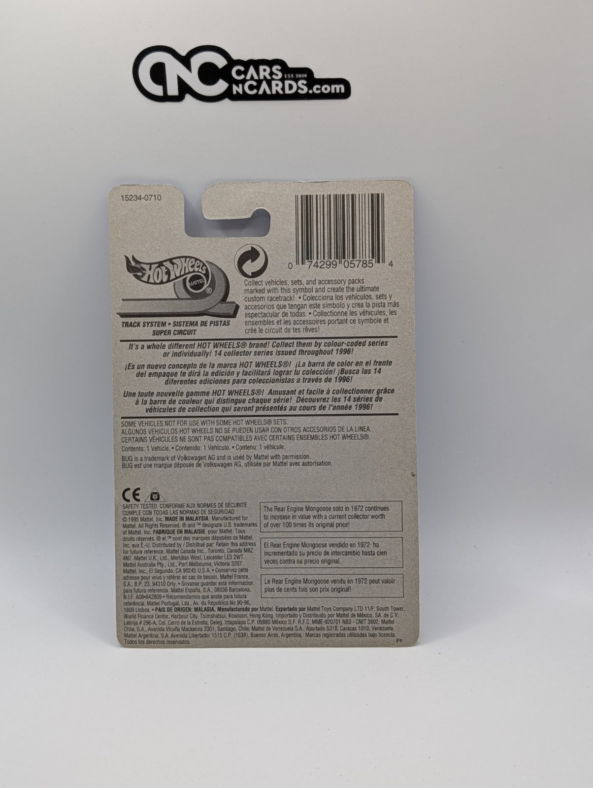 Hot Wheels Race Team Series II 2/4 Baja Bug Blue