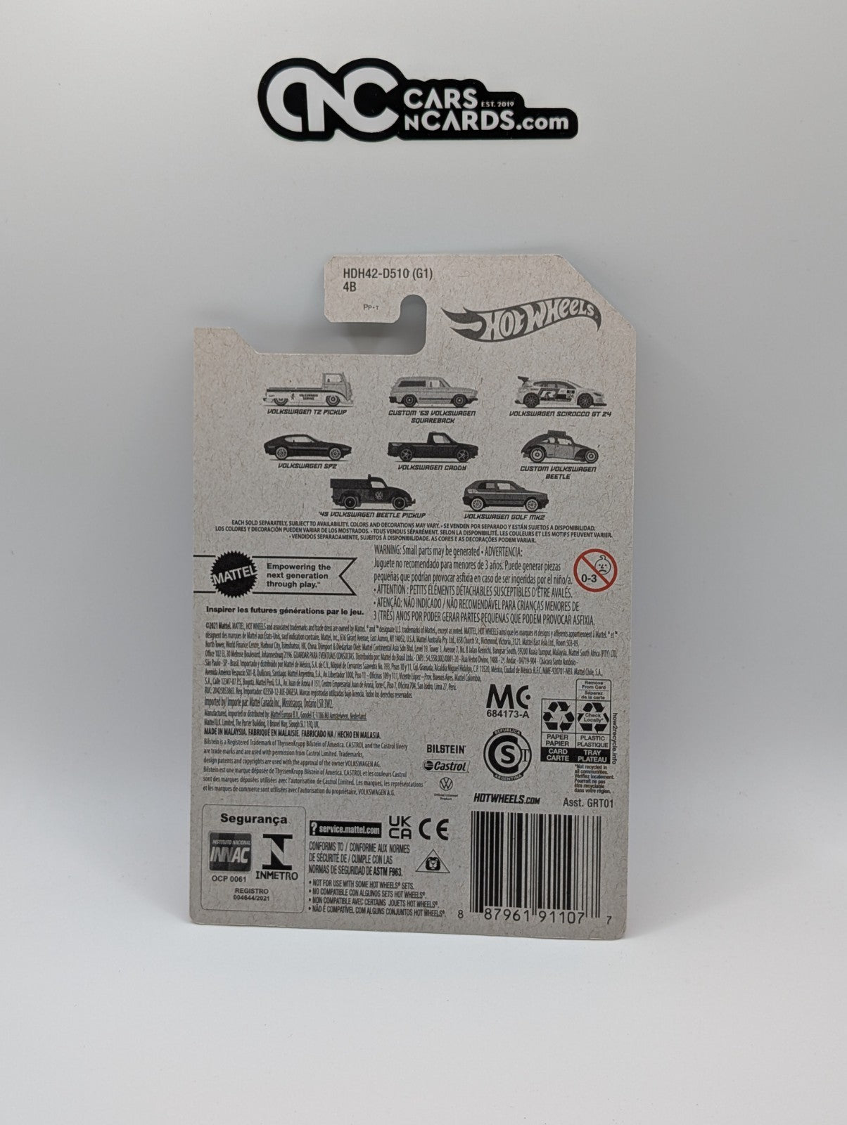 Hot Wheels VW Series 3/8 Volkswagen Scirocco GT 24