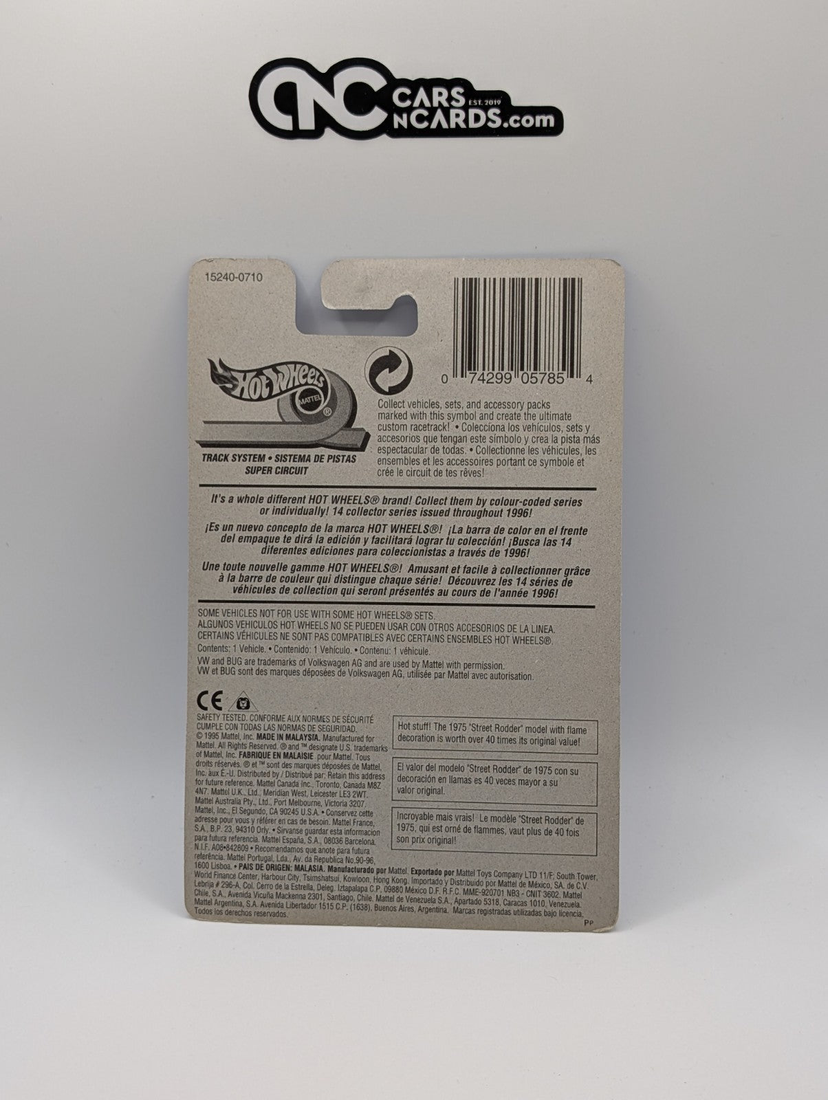 Hot Wheels Surf'n Fun Series 3/4 VW Bug Blue