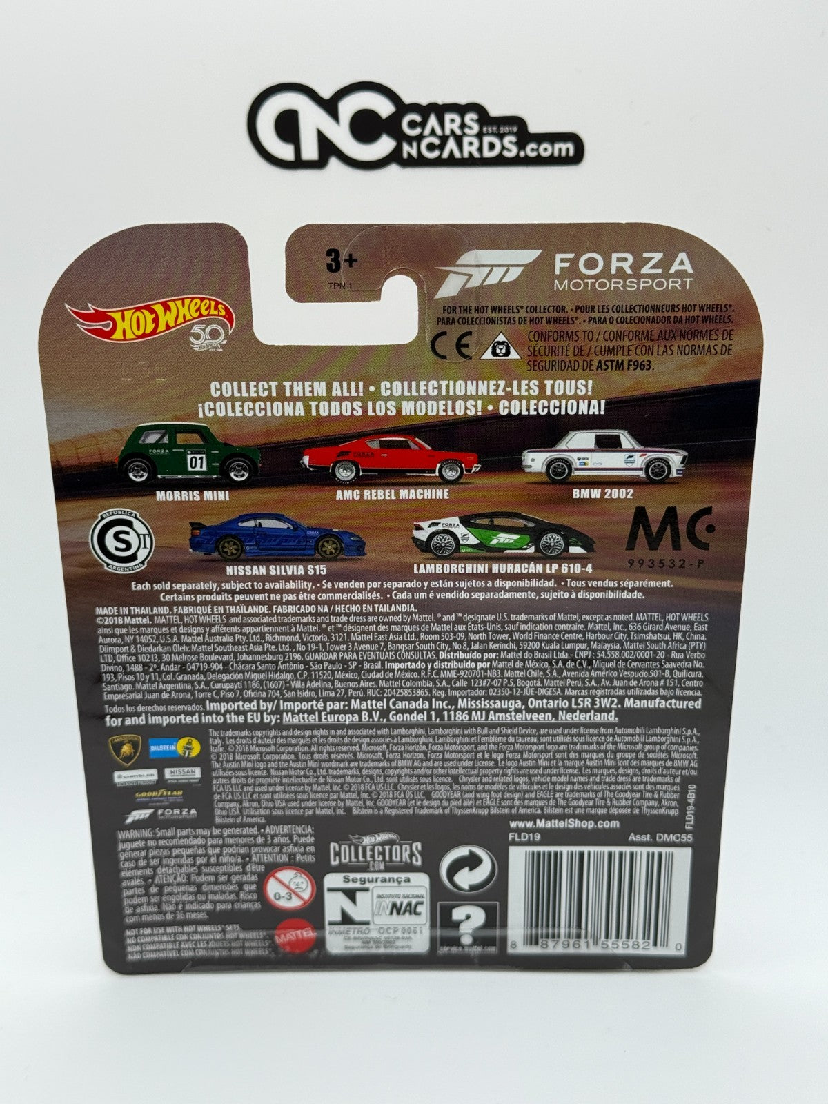 2018 Hot Wheels Premium Forza Motorsport Nissan Silvia S15 With Protector