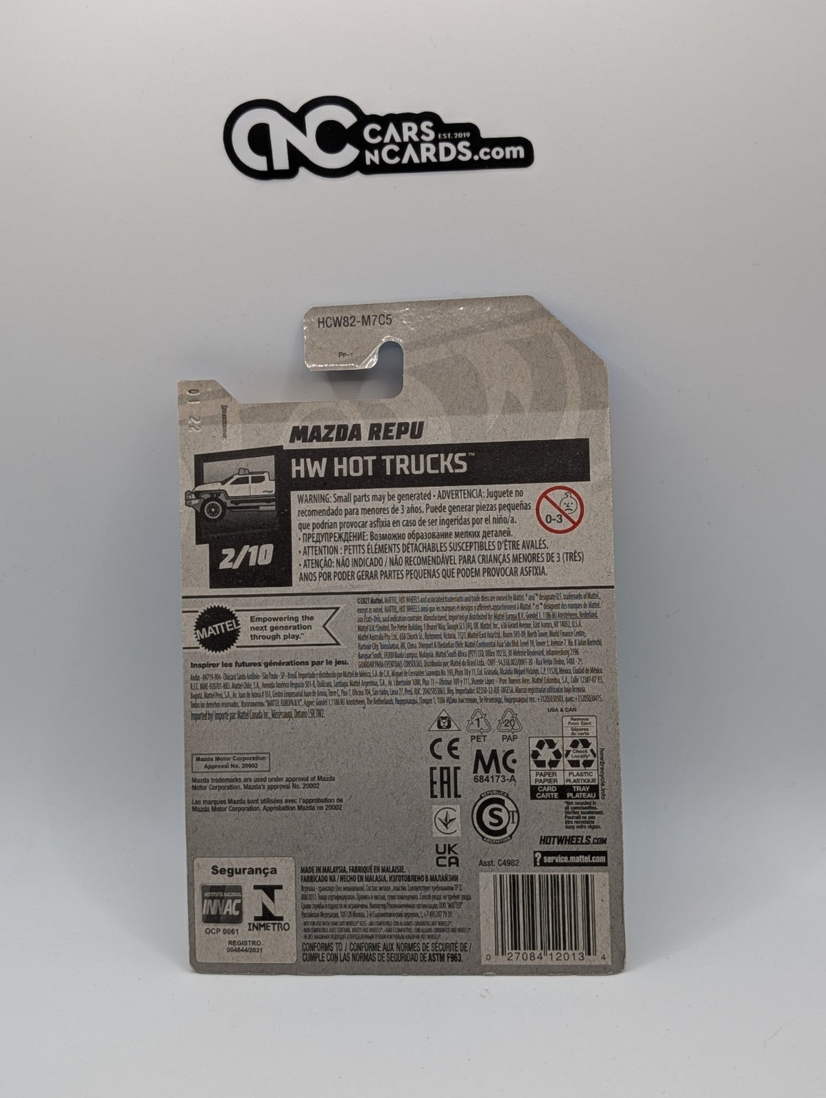 2022 Hot Wheels HW Hot Trucks 2/10 Mazda Repu Green 24/250