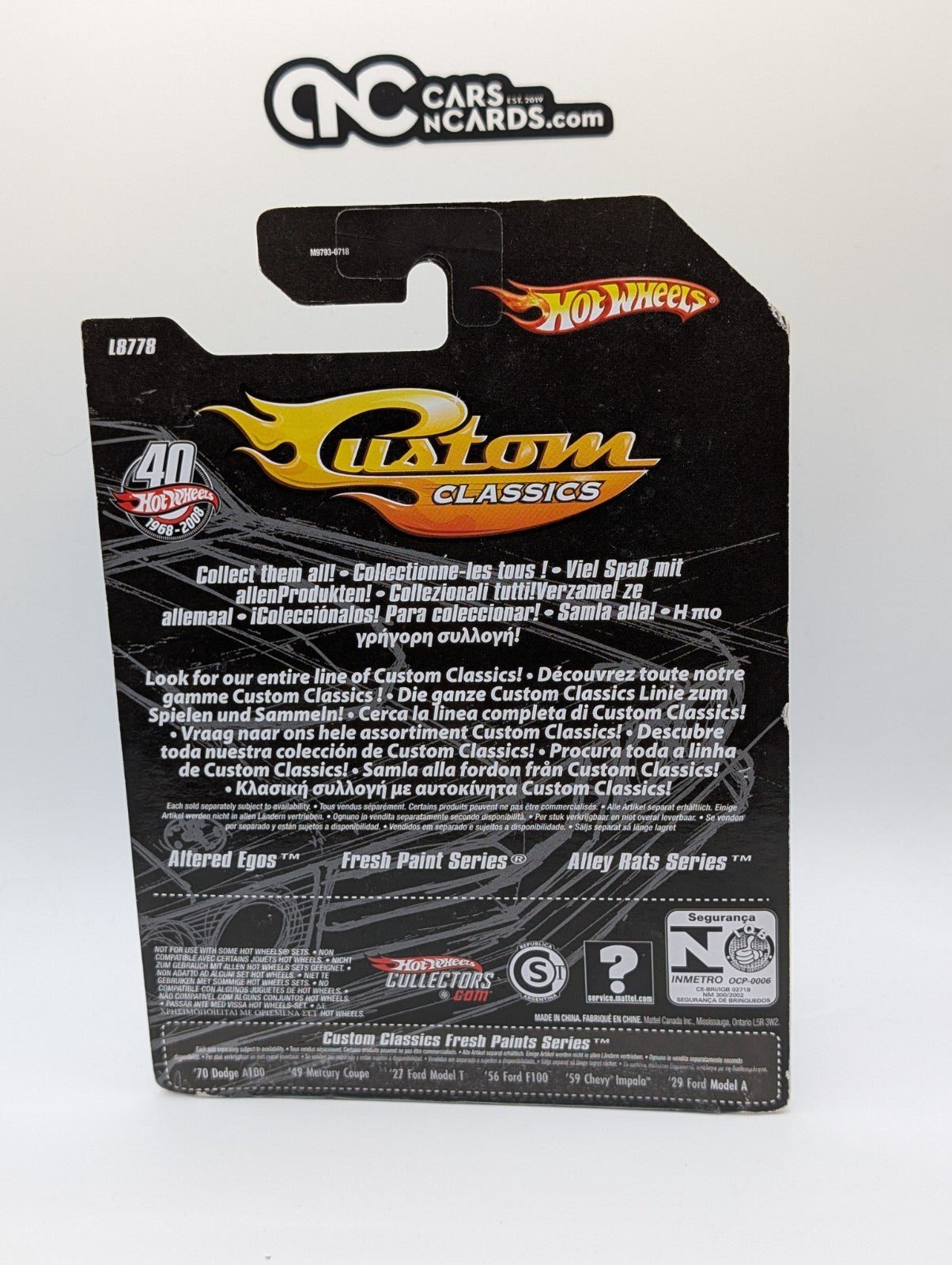 2008 Hot Wheels Custom Classics Fresh Paints Series '70 Dodge A100 White 1:50