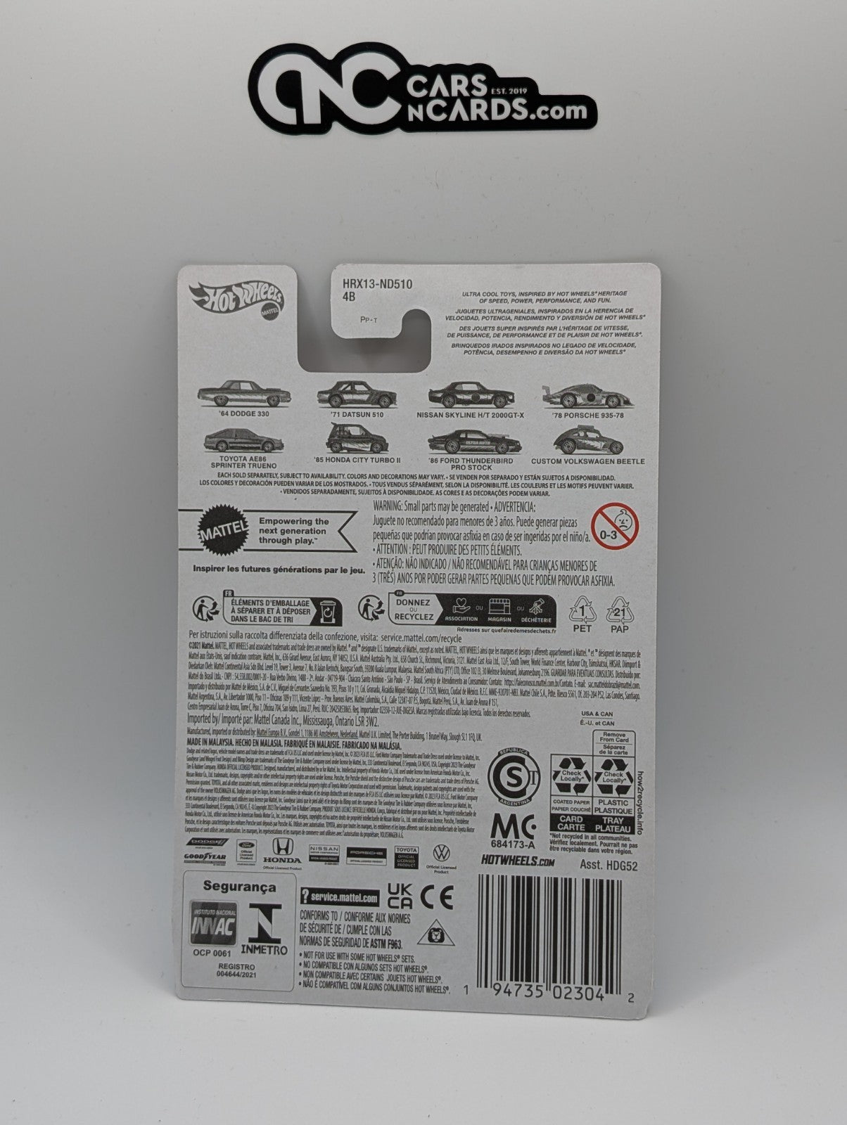 2024 Hot Wheels Ultra Hots 6/8 '85 Honda City Turbo II (Soft Corners) HRX13