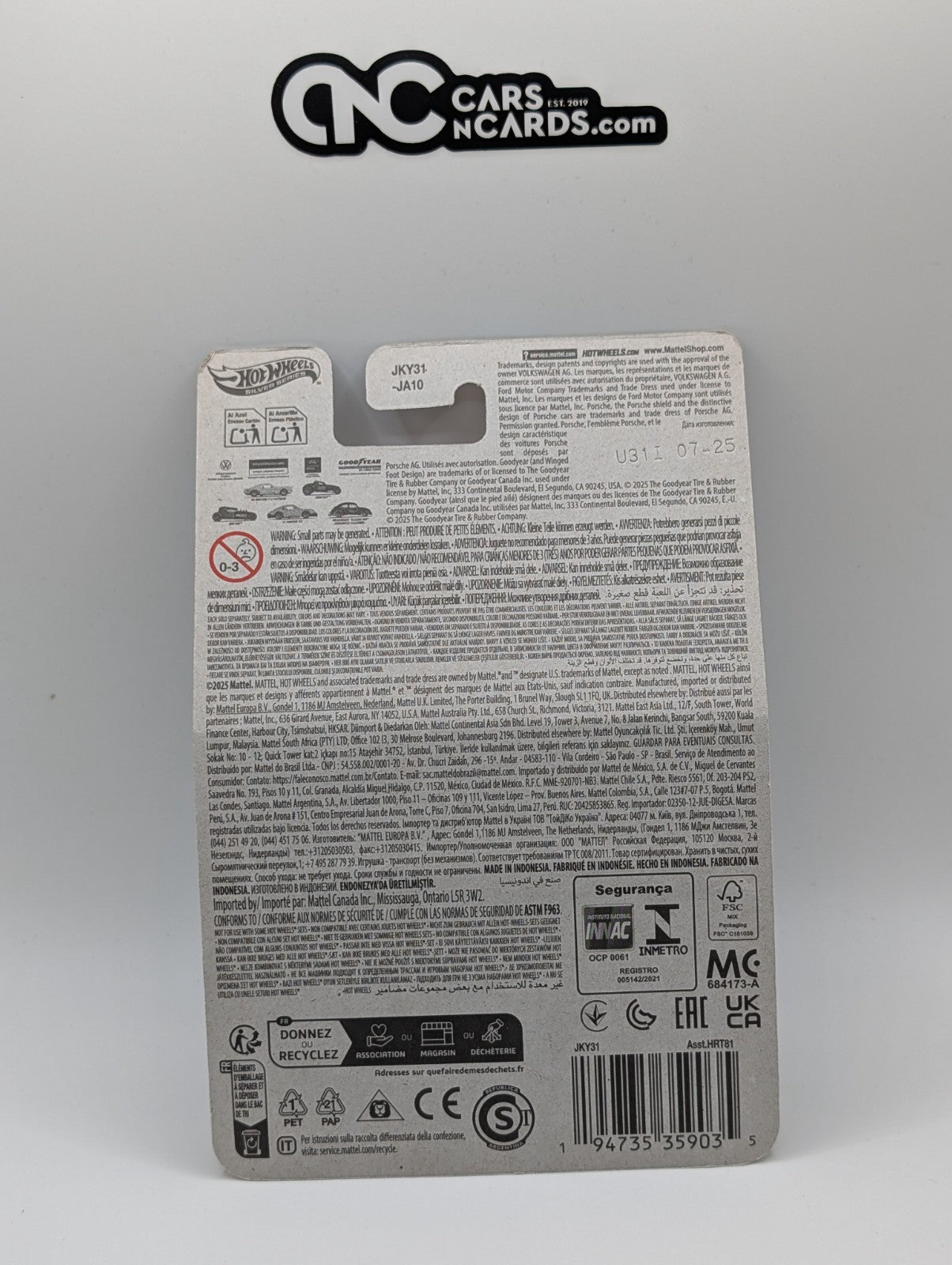 2026 Hot Wheels Vintage Club Series 1/5 '65 Mustang 2+2 Fastback (Creased Card)