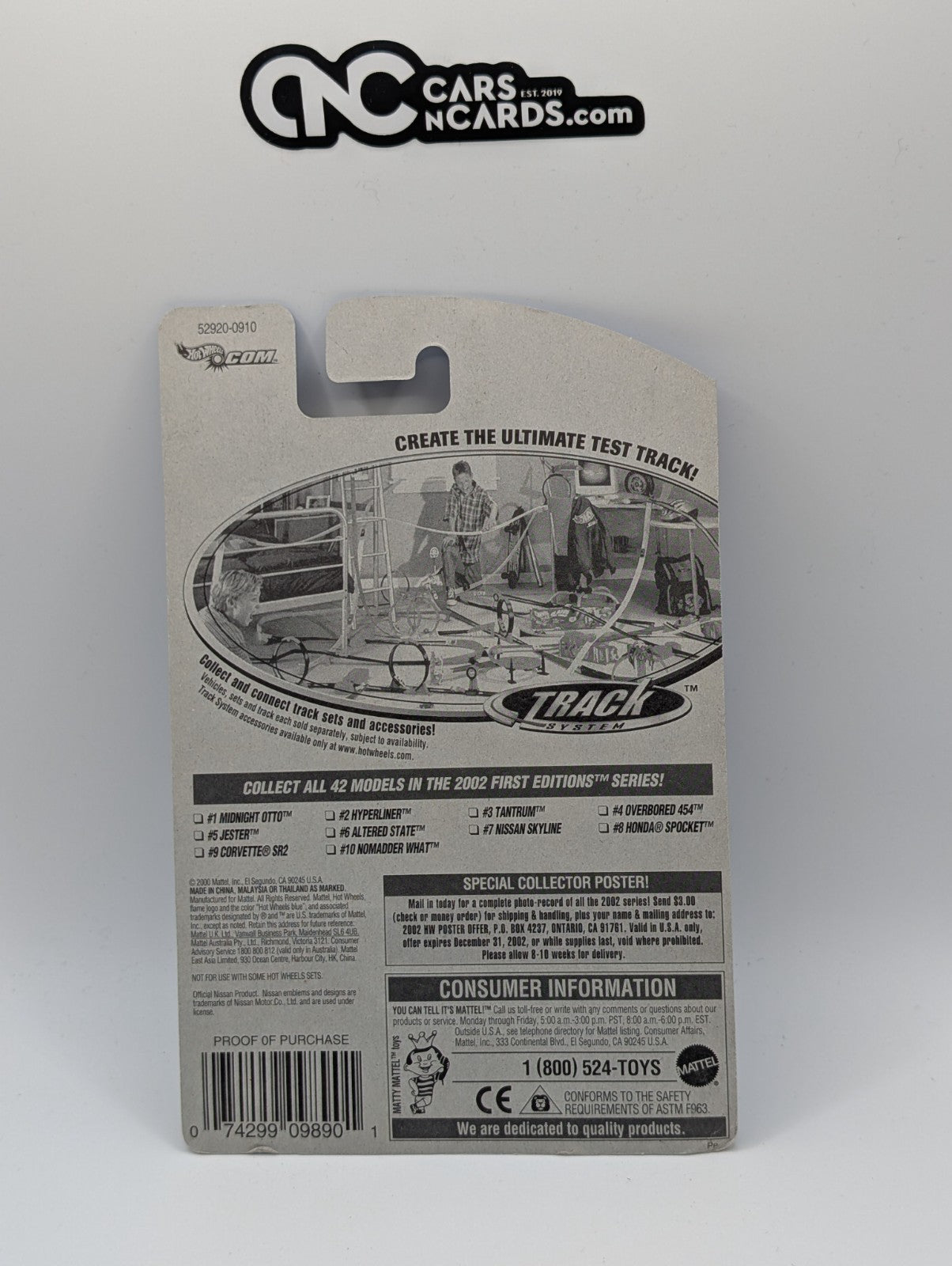 2002 Hot Wheels First Editions 7/42 Nissan Skyline 5SP Collector #19