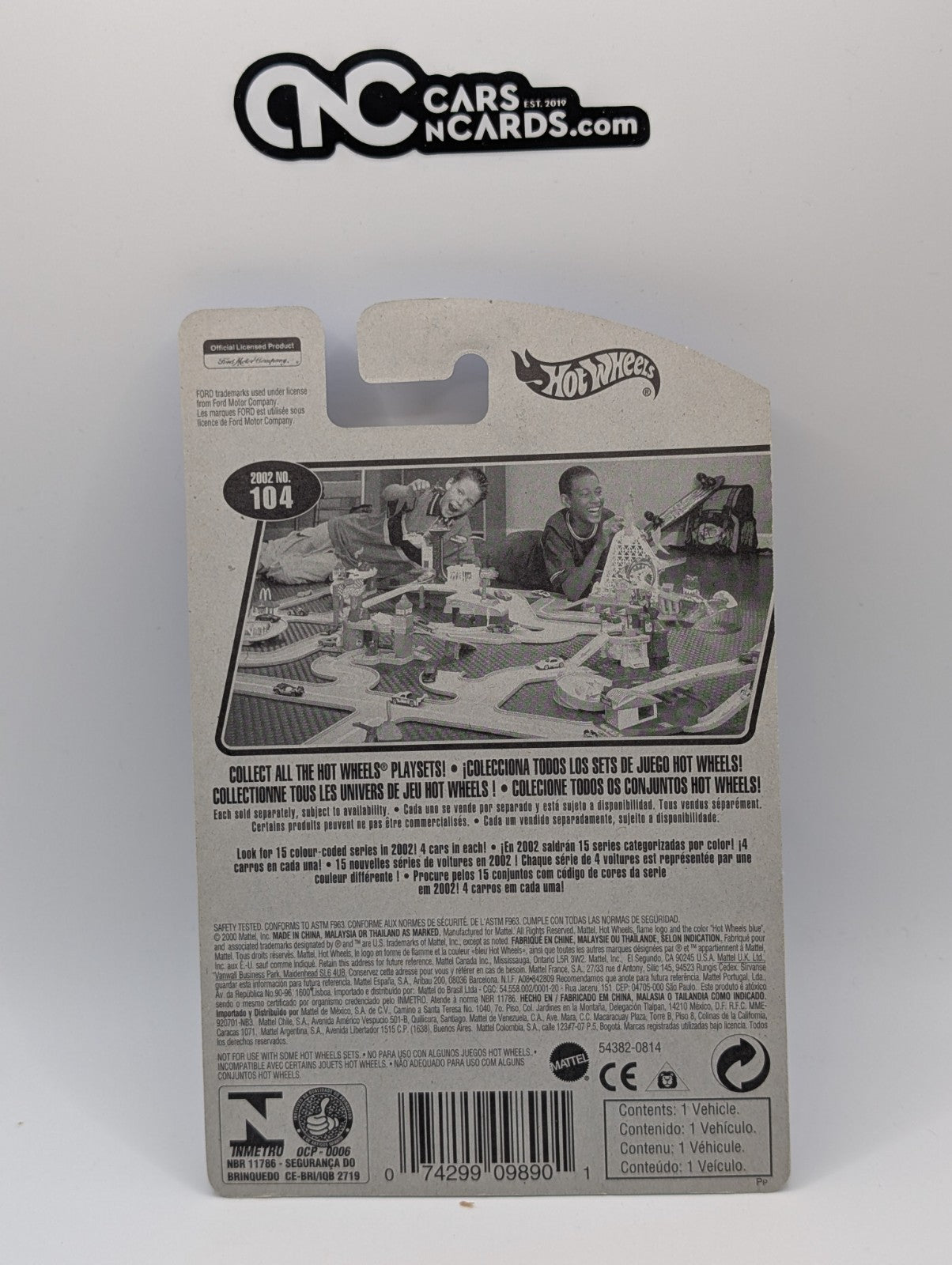 2002 Hot Wheels Red Lines 2/4 Ford Victoria 1932 Collector #104
