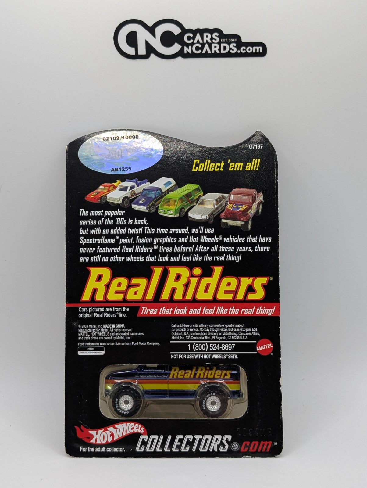 2004 Hot Wheels RLC Real Riders Series 3 Baja Breaker /10,000 (Card Damage)