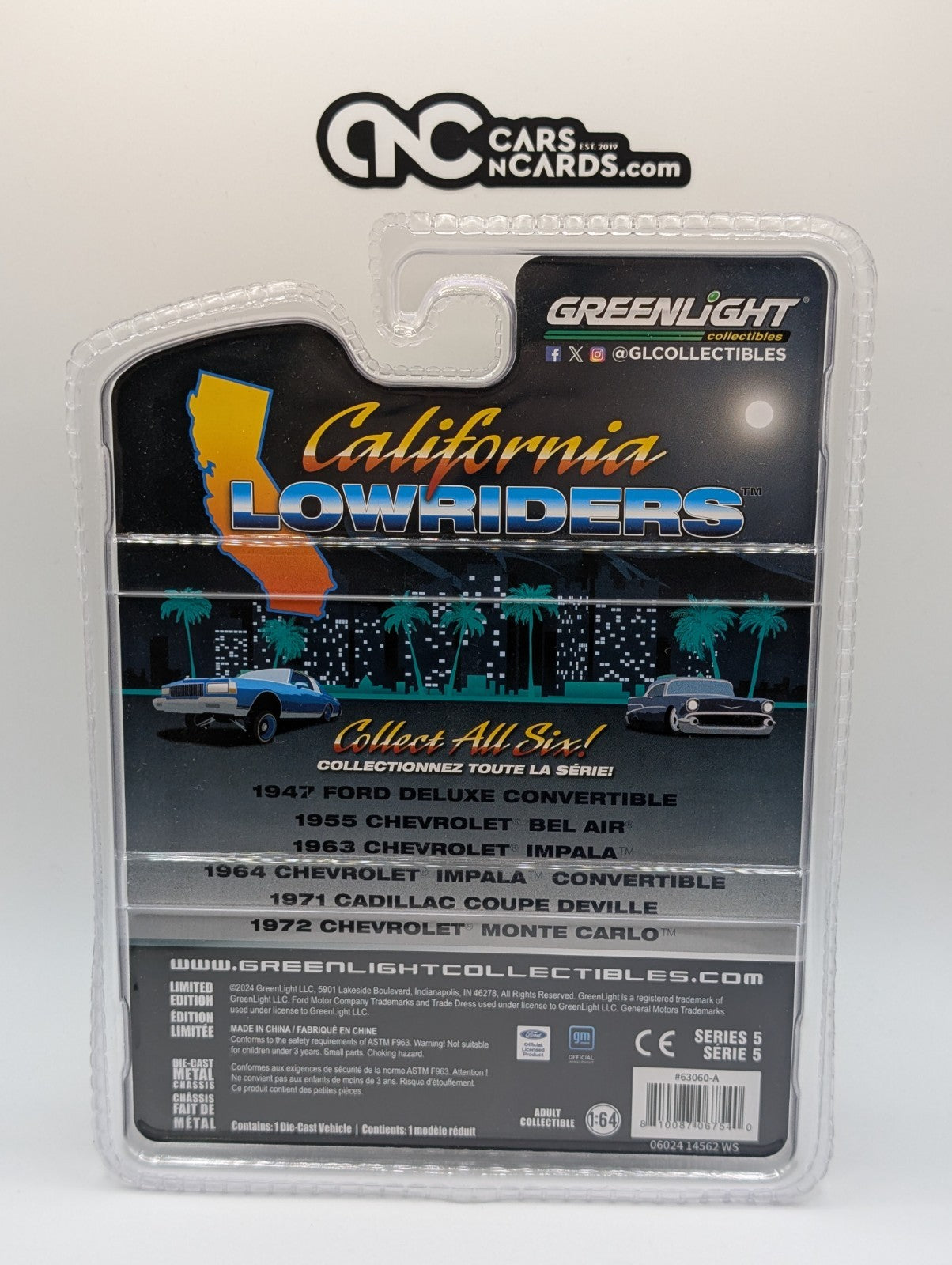 Greenlight California Lowriders 1947 Ford Deluxe Convertible