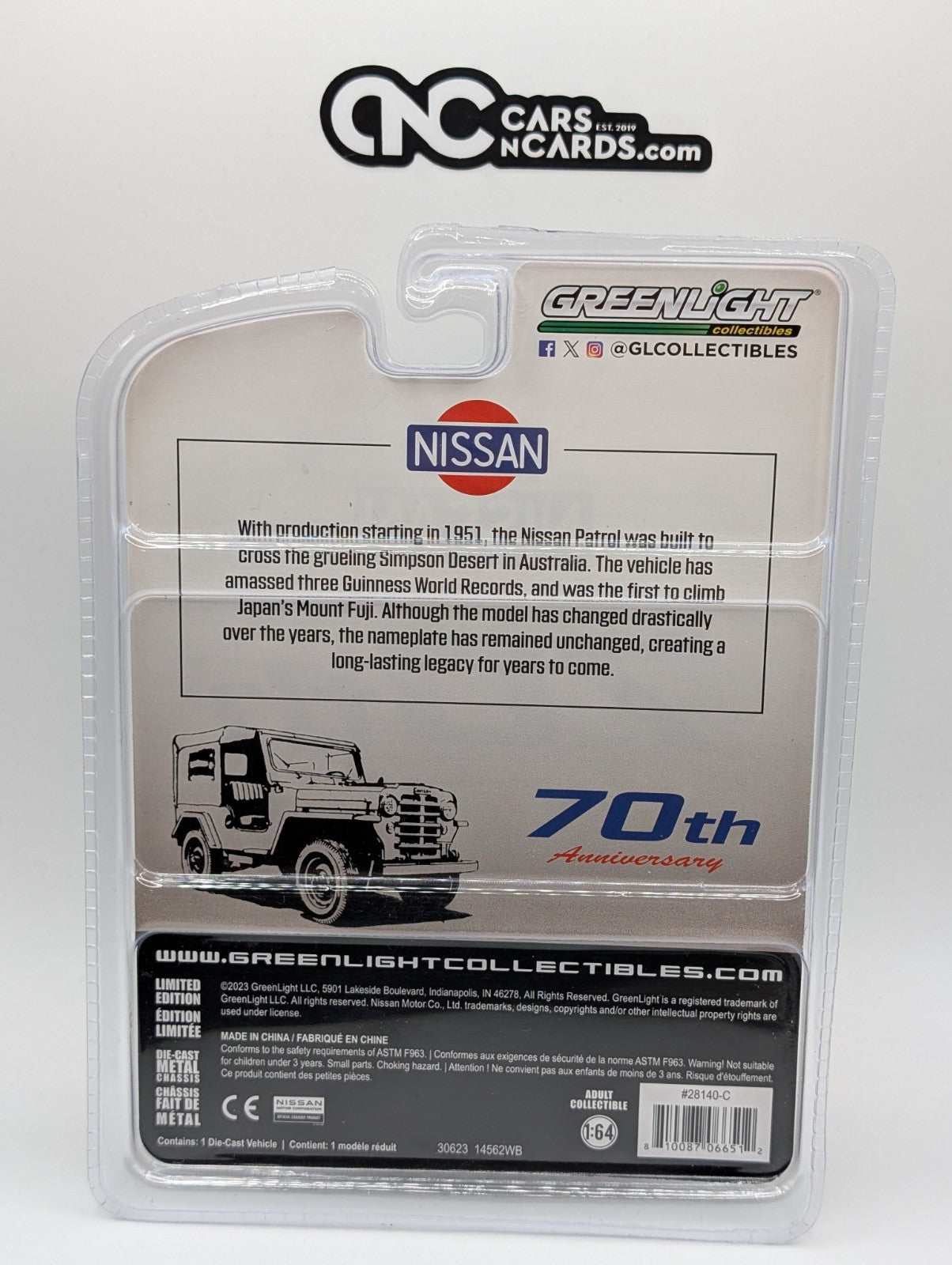 Greenlight Nissan 70th Anniversary 1978 Nissan Patrol