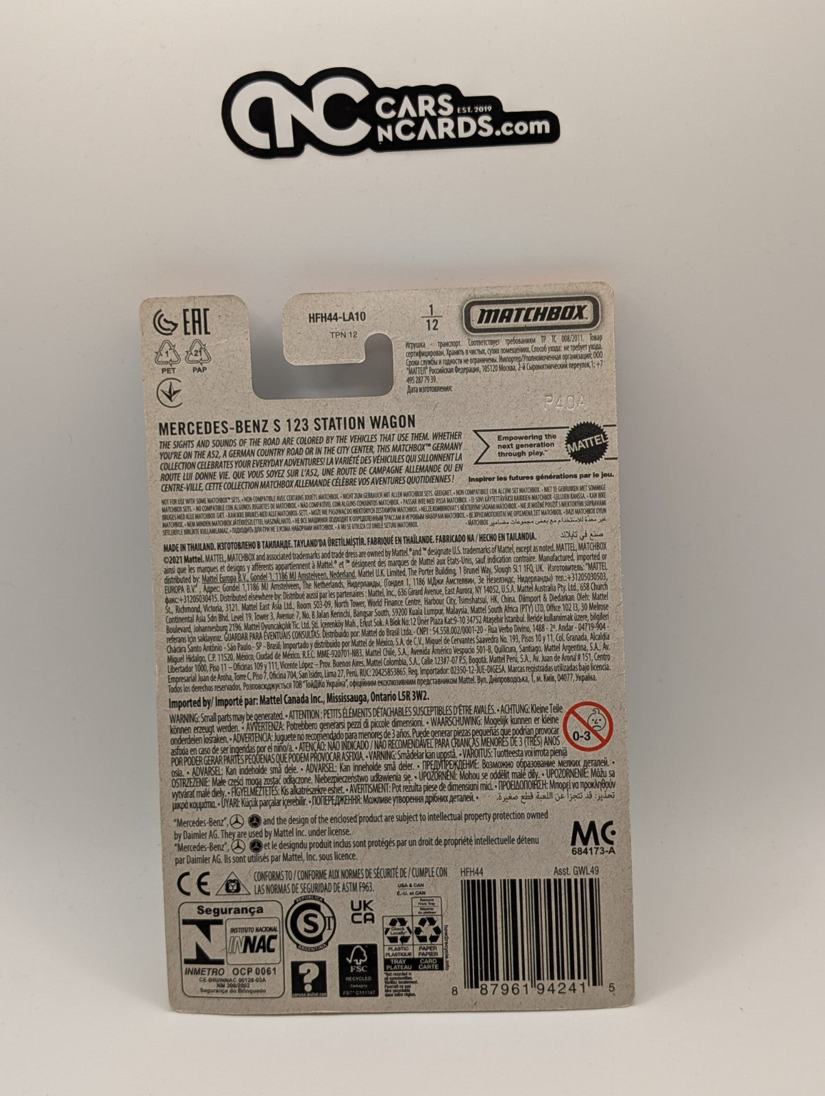 Matchbox Germany 1/12 Mercedes-Benz S 123 Station Wagon