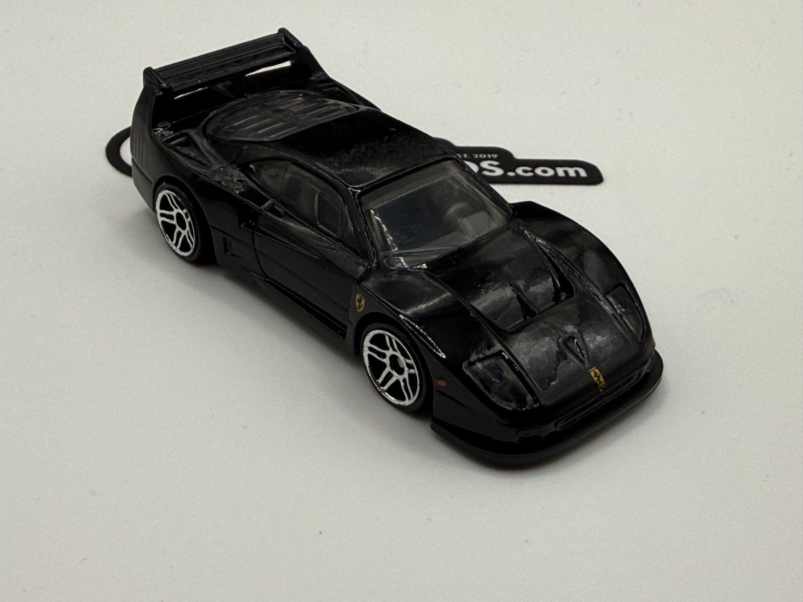 2026 Hot Wheels Ferrari F40 Competizione Loose Black – Cars N Cards