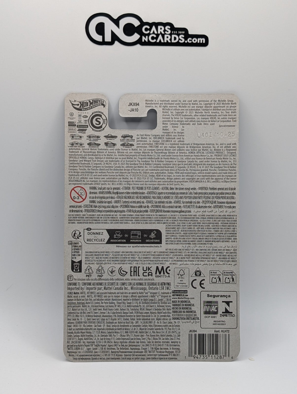 Hot Wheels Neon Speeders 2/8 Custom Ford Maverick (Soft Corners)