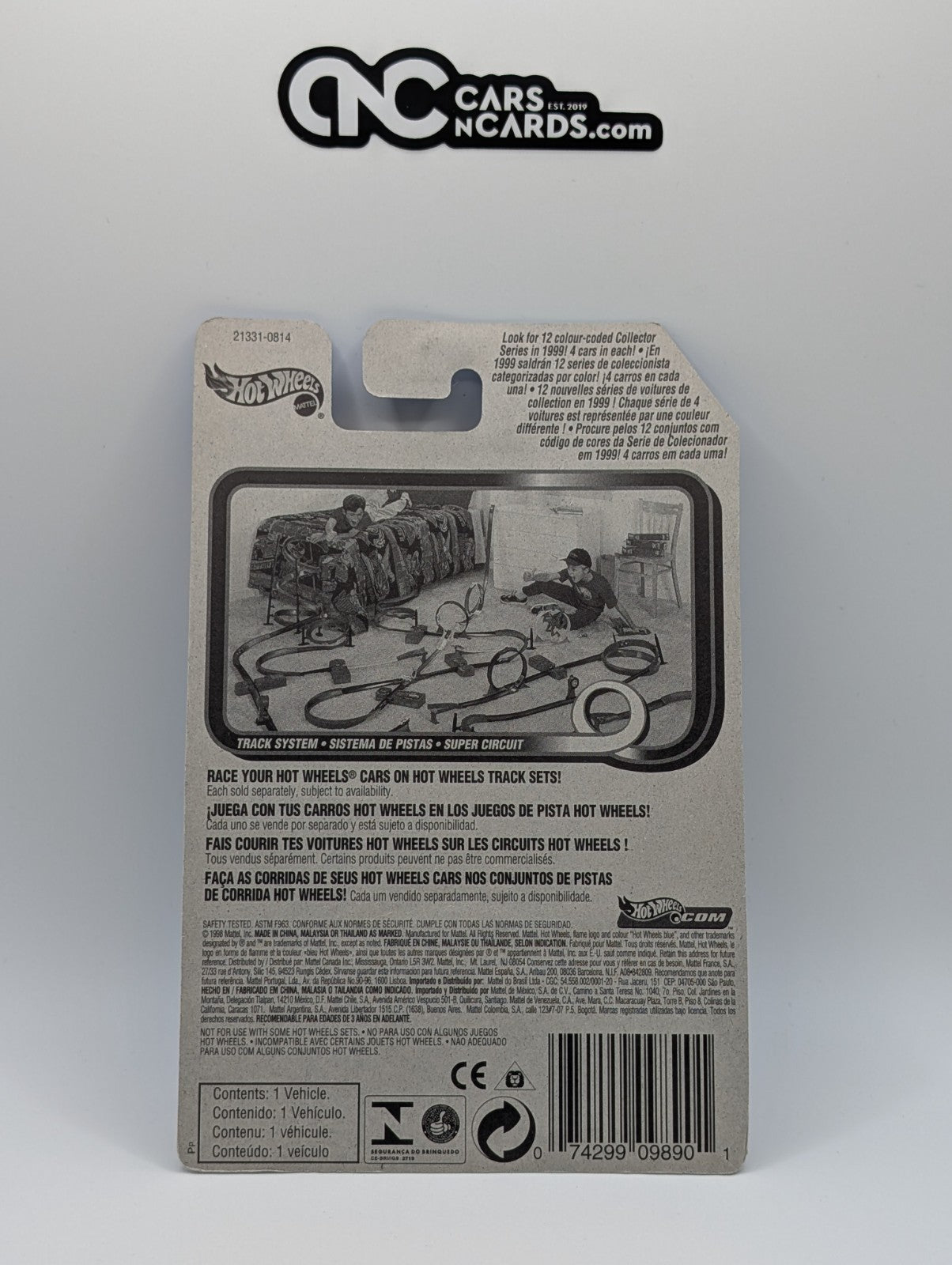 1999 Hot Wheels Sol-Aire CX4 White Skip-Bo (Rough Edges)