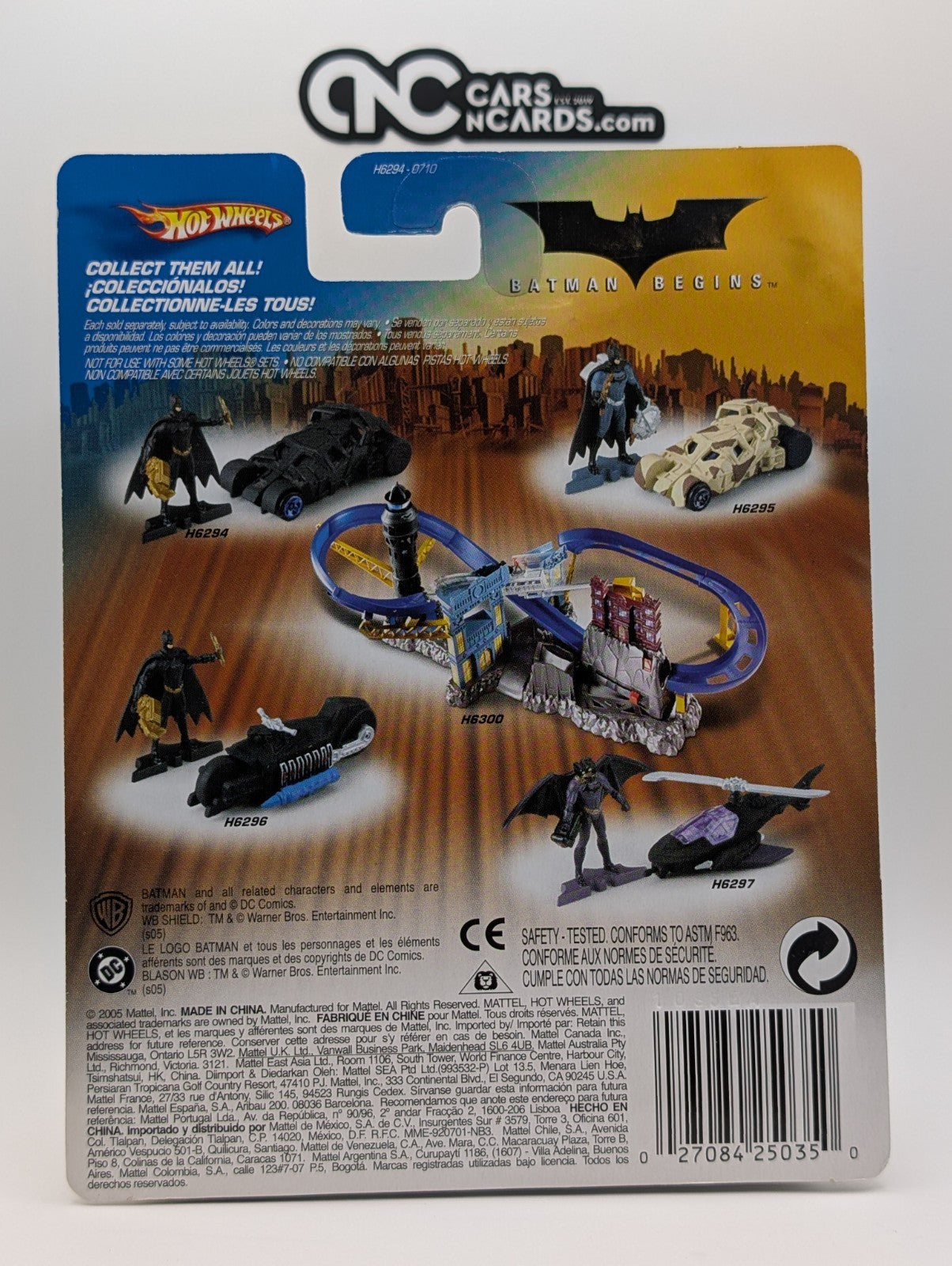 Hot Wheels Batman Begins Batmobile With Mini Figure H6294