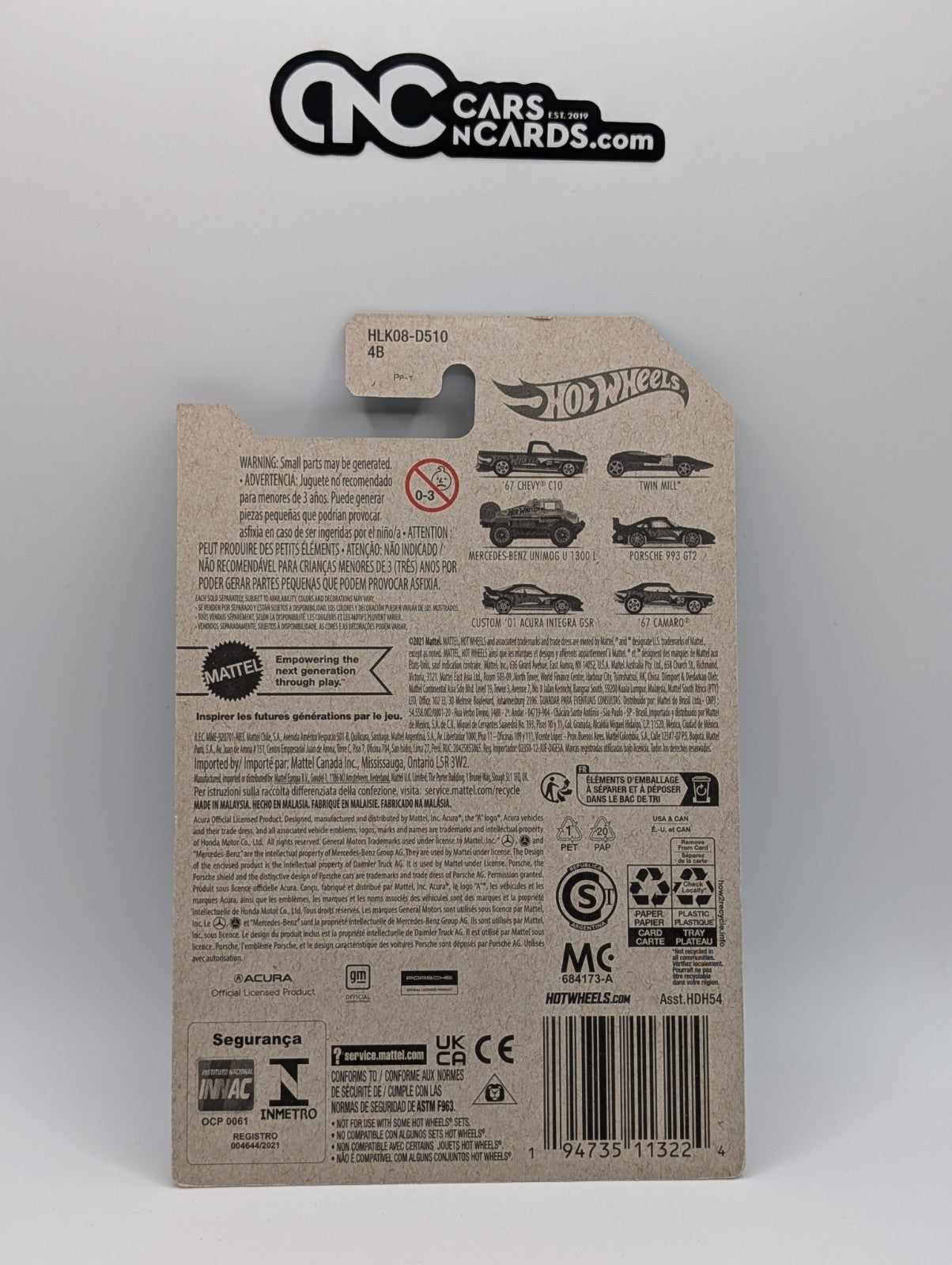 Hot Wheels 55th Anniversary 6/6 '67 Camaro (Soft Corners)