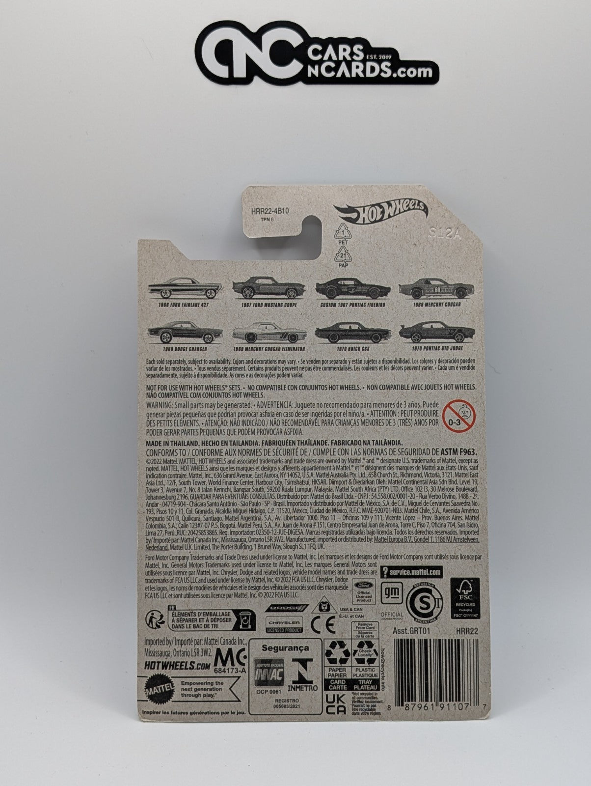 2023 Hot Wheels American Steel 4/8 1967 Ford Mustang Coupe (Soft Corners)