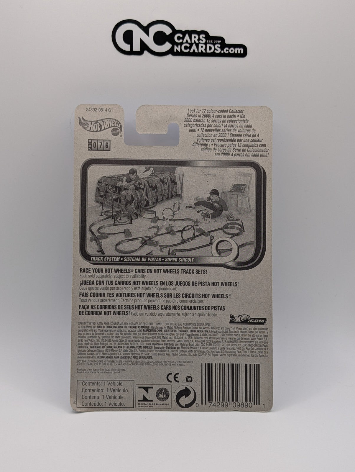 2000 Hot Wheels First Editions 16/36 Isuzu VehiCross 1999 (Soft Corners)