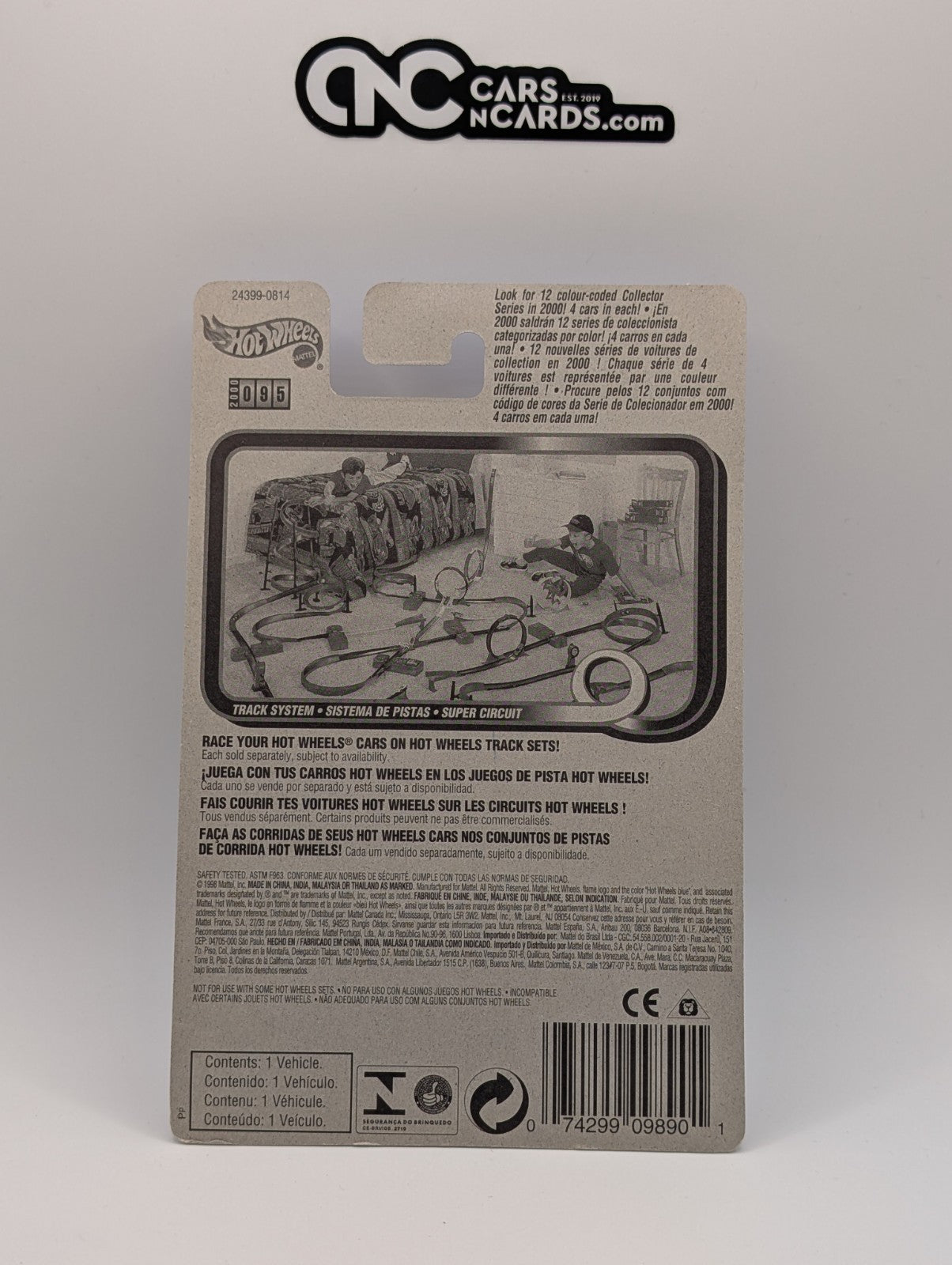 2000 Hot Wheels First Editions 35/36 Greased Lightnin' (Soft Corners)