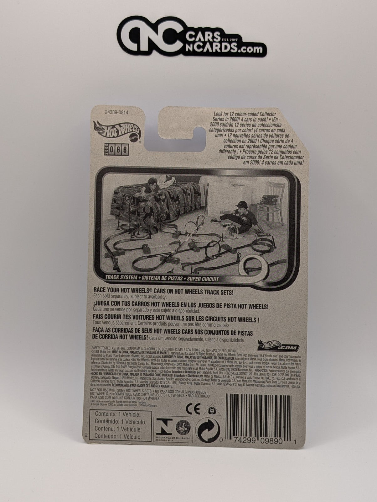 2000 Hot Wheels First Editions 6/36 Deuce Roadster (Soft Corners)