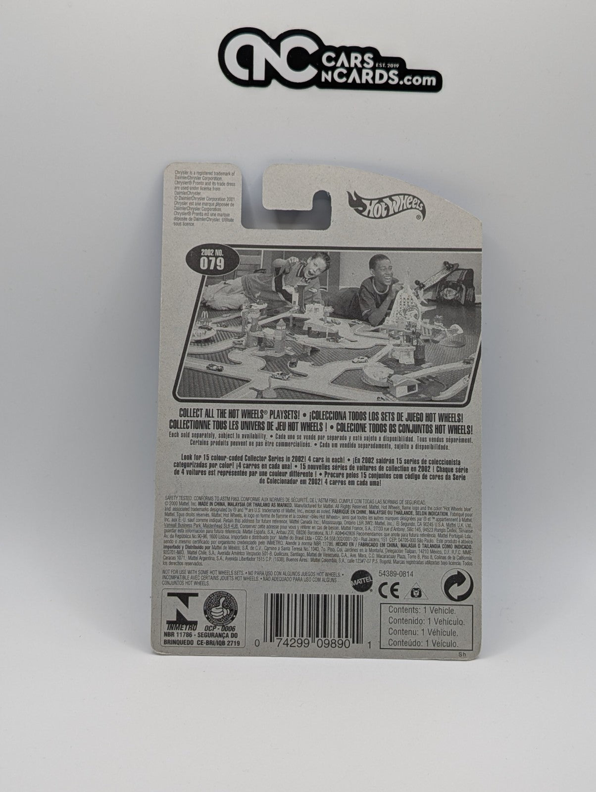 2002 Hot Wheels Chrysler Pronto Collector #79 (Soft Corners)