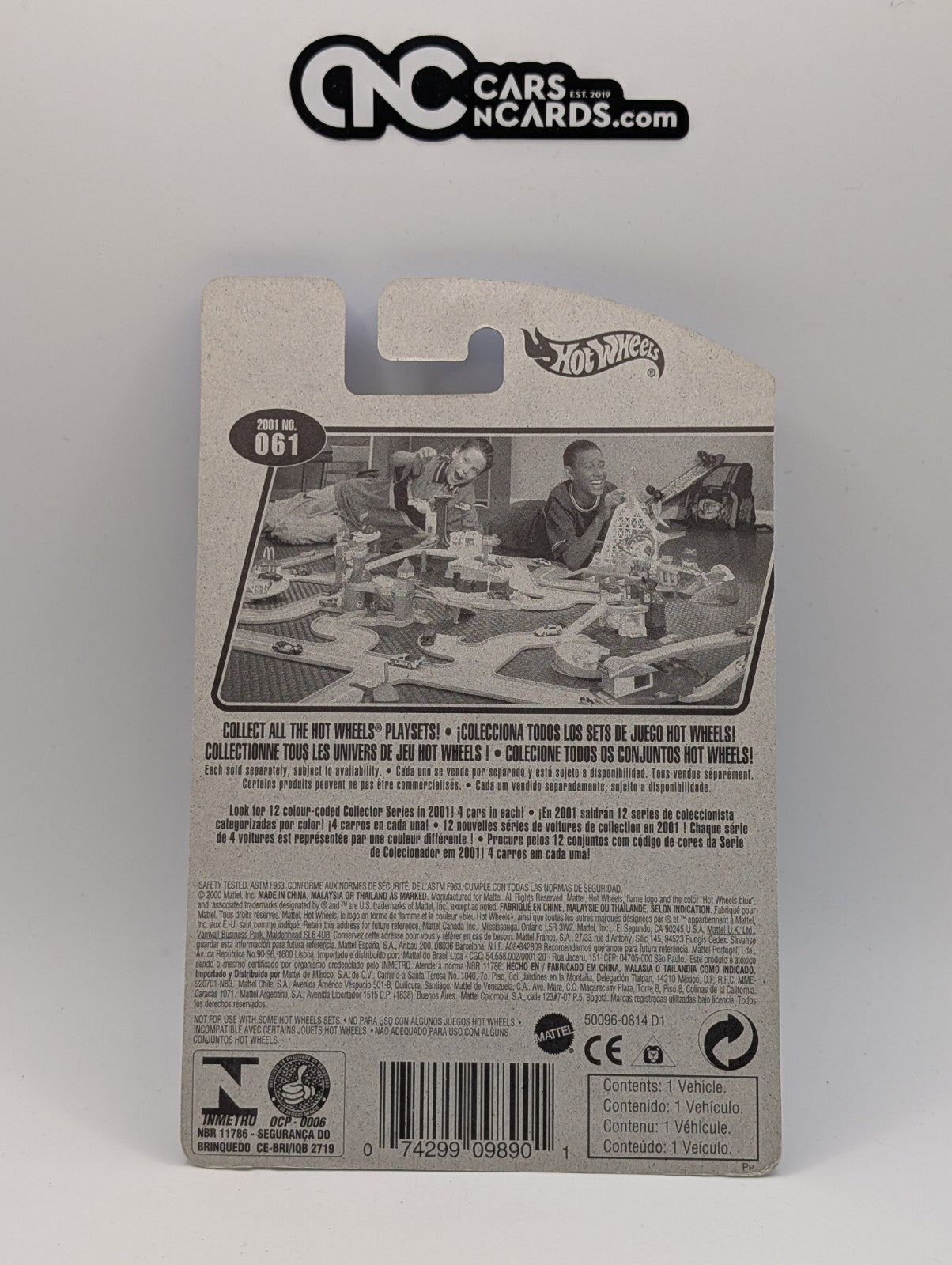 2001 Hot Wheels Collector #61 Muscle Tone (Soft Corners)