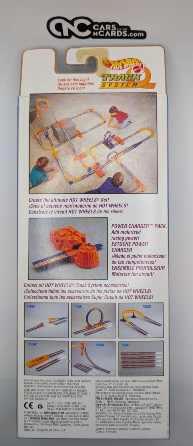 1995 Hot Wheels 5 Pack Track System Baja Bug/Porsche 959/T-Bird(Soft Corners)