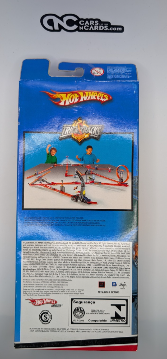 2008 Hot Wheels 5 Pack Top Speed GT Eclipse/Viper/Cadillac/Blimp (Card Damage)