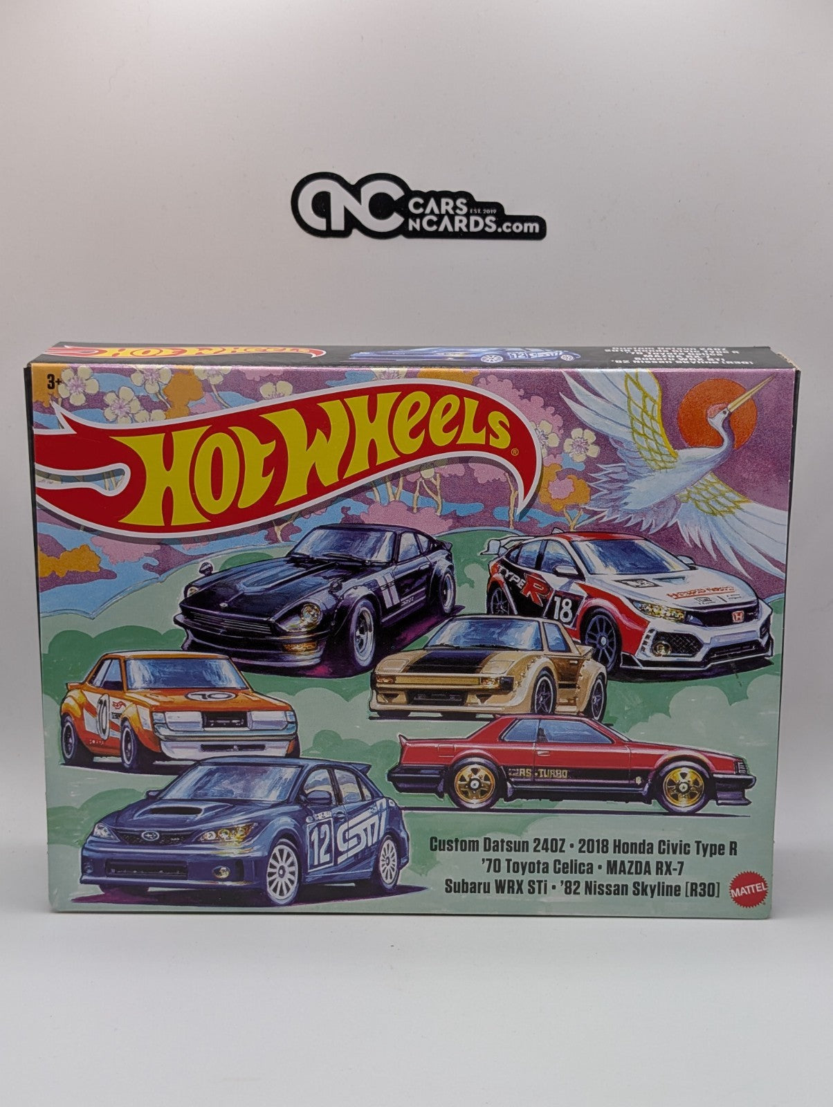 2023 Hot Wheels Multipack Japanese Car Culture 240Z/Civic/RX-7/STI