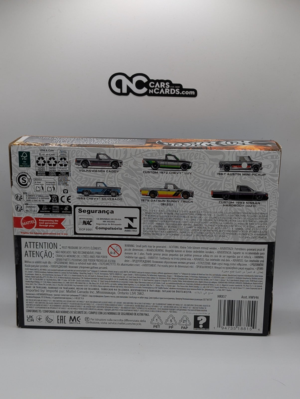 *OPEN BOX* 2024 Hot Wheels Multipack ZAMAC Missing '83 Silverado 6 Pack HRX57