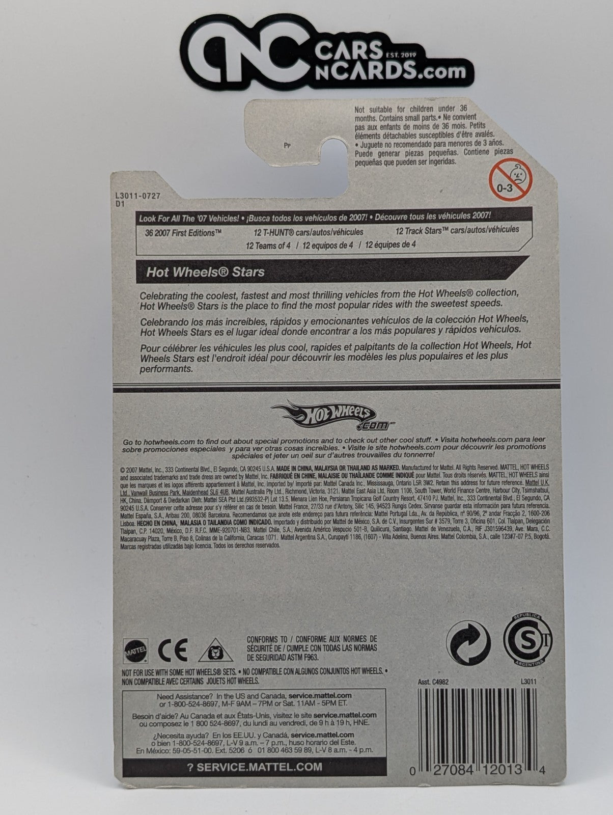 2007 Hot Wheels All Stars Motoblade Green 105/156