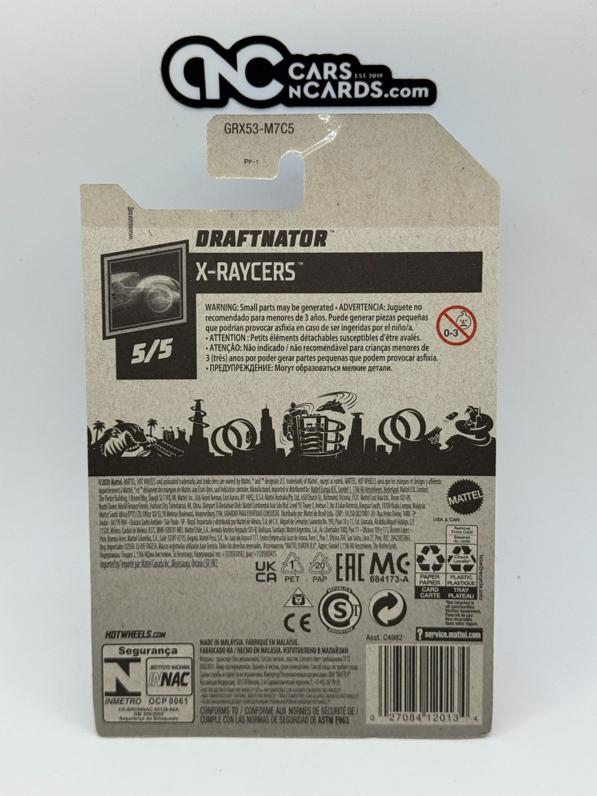 2021 Hot Wheels X-Raycers 5/5 Draftnator (Soft Corners)