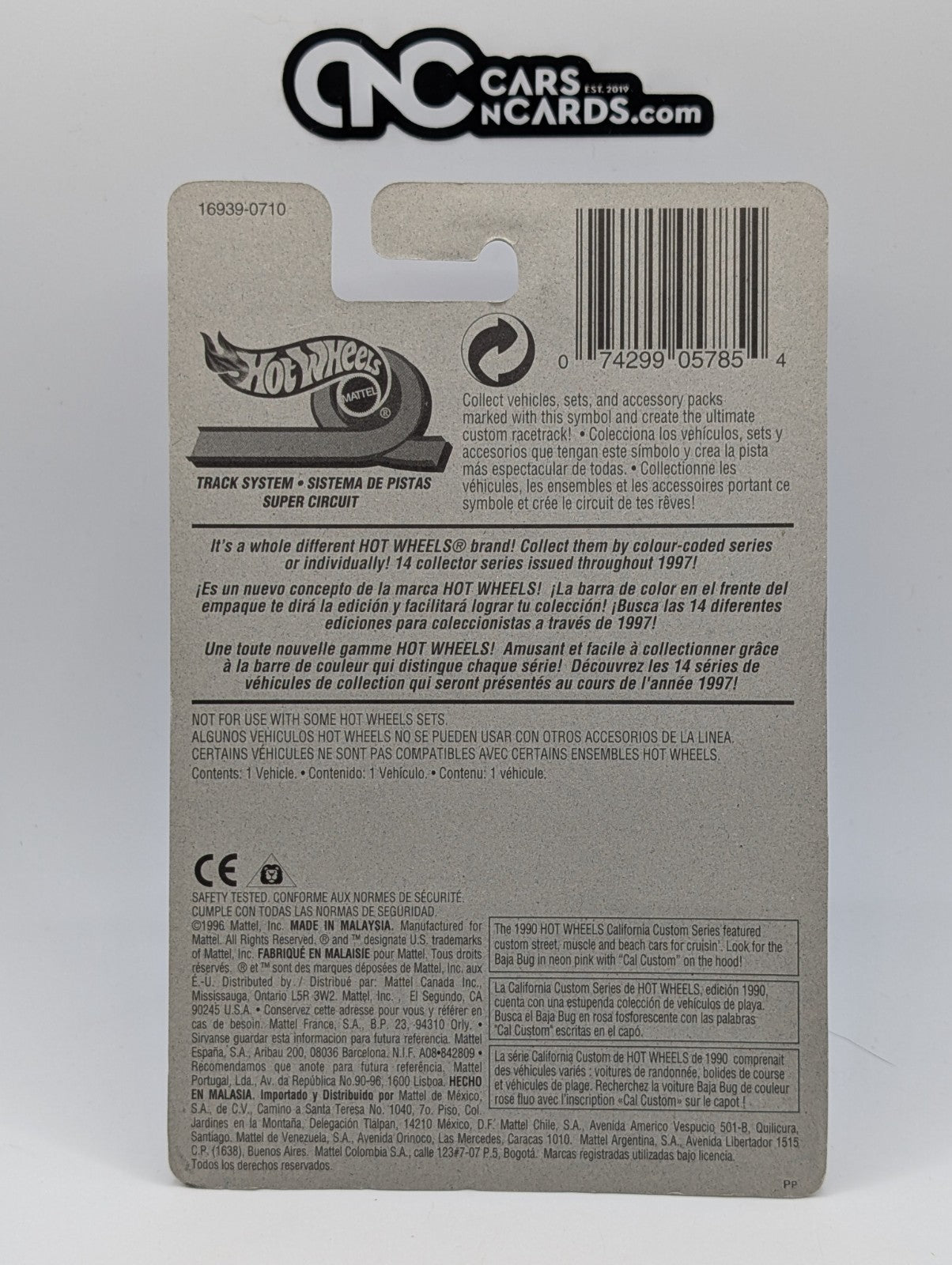 1997 Hot Wheels Dealer's Choice 2/4 Street Beast Gold 16939 (Soft Corners)