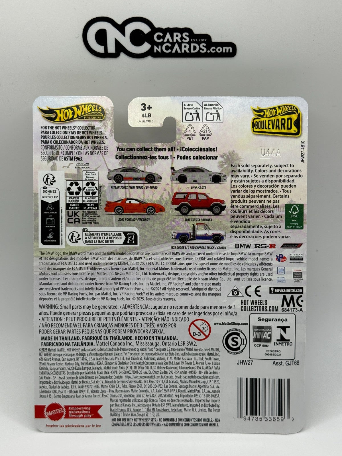 2026 Hot Wheels Premium Boulevard #145 1978 Dodge Li'l Red Express (Bent Corner)