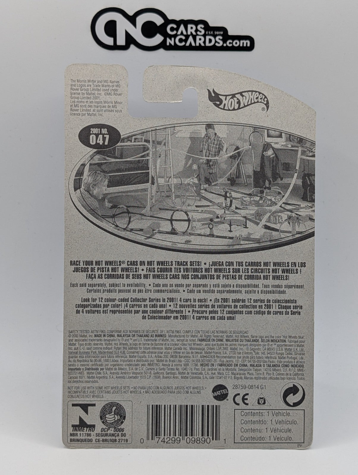 2001 Hot Wheels First Editions 35/36 Morris Wagon Black Collector #47