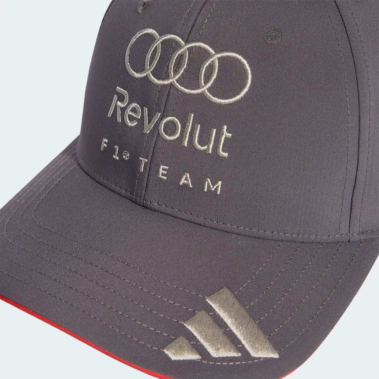 Audi F1 2026 Team Baseball Hat - Gray Adidas