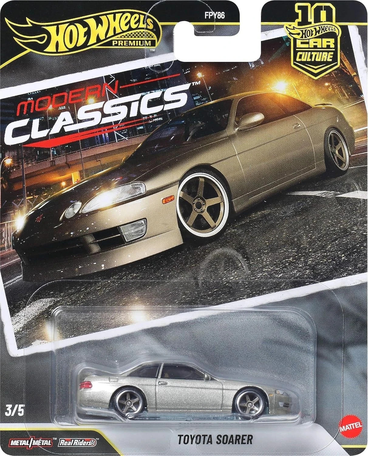 2026 Hot Wheels 1:64 Car Culture 10th Anniversary Modern Classics Toyota Soarer