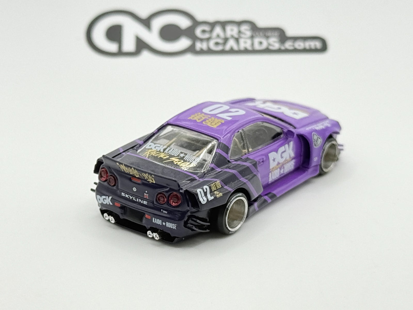 Mini GT Kaido House DGK Nissan Skyline GT-R R34 Open Box Rare
