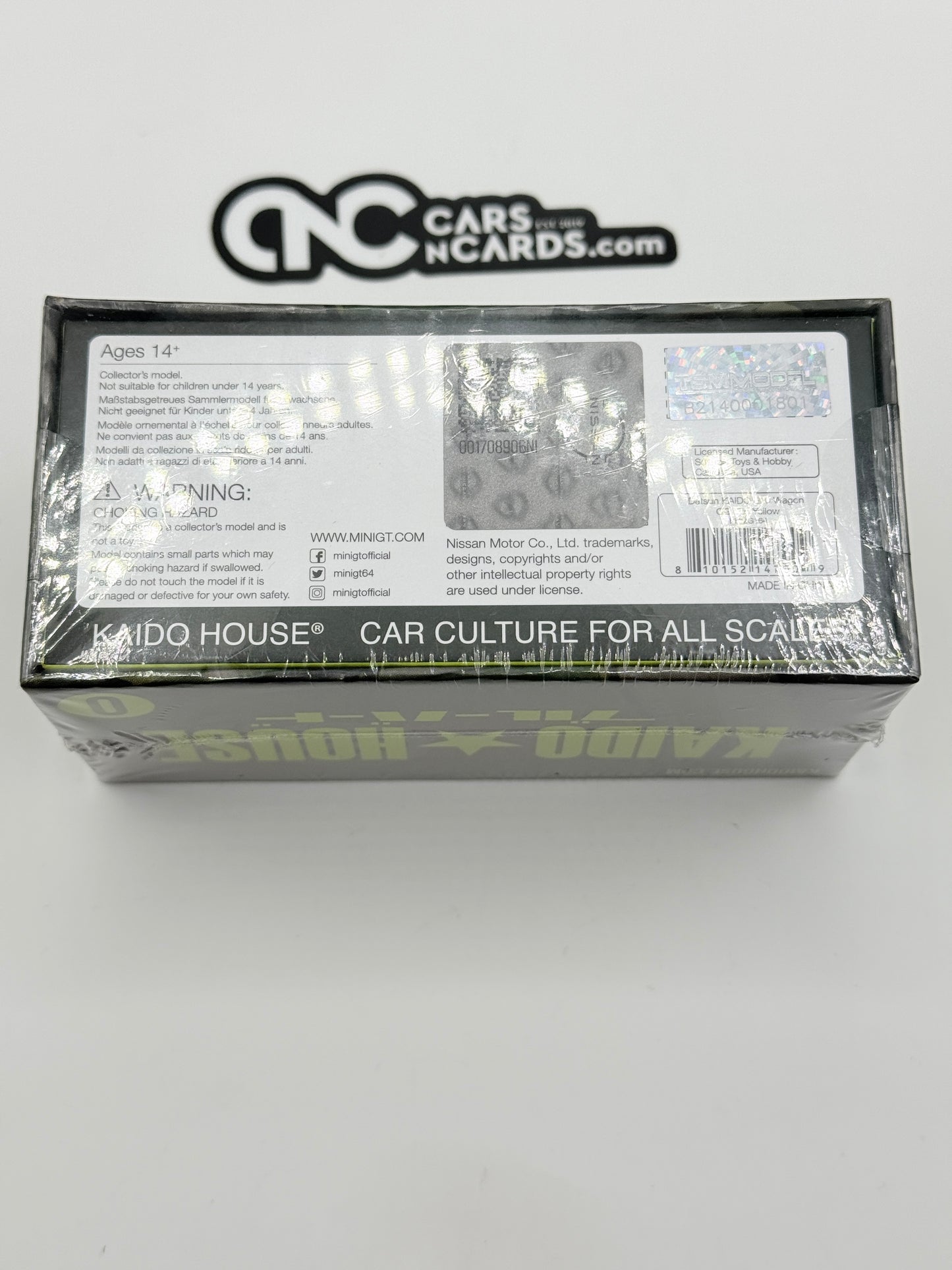 Mini GT x Kaido House KHMG164 Datsun Kaido 510 Wagon OG Flow Yellow Sealed Box