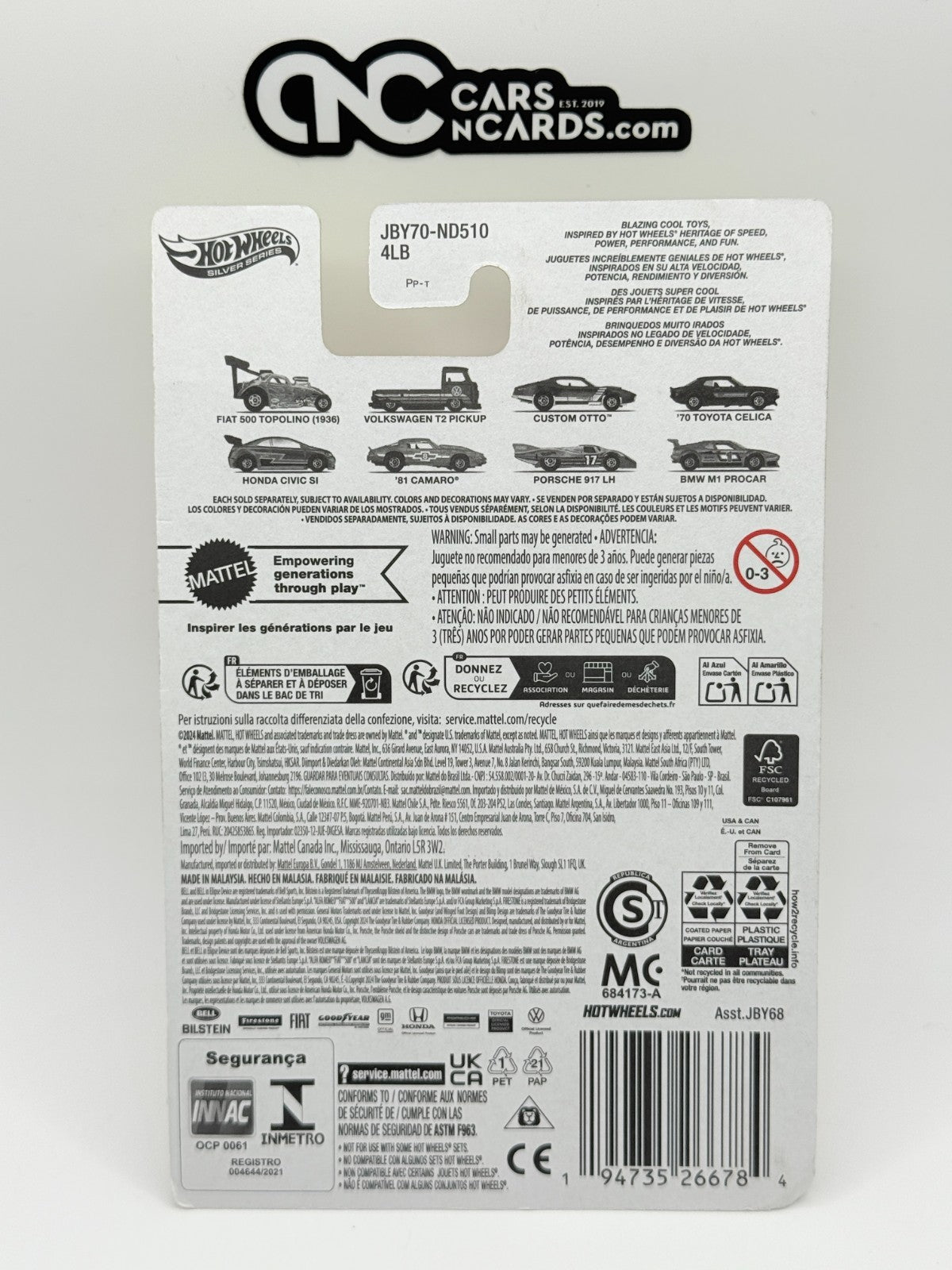 2026 Hot Wheels The Hot Ones 2/8 Volkswagen T2 Pickup (Card Crease)
