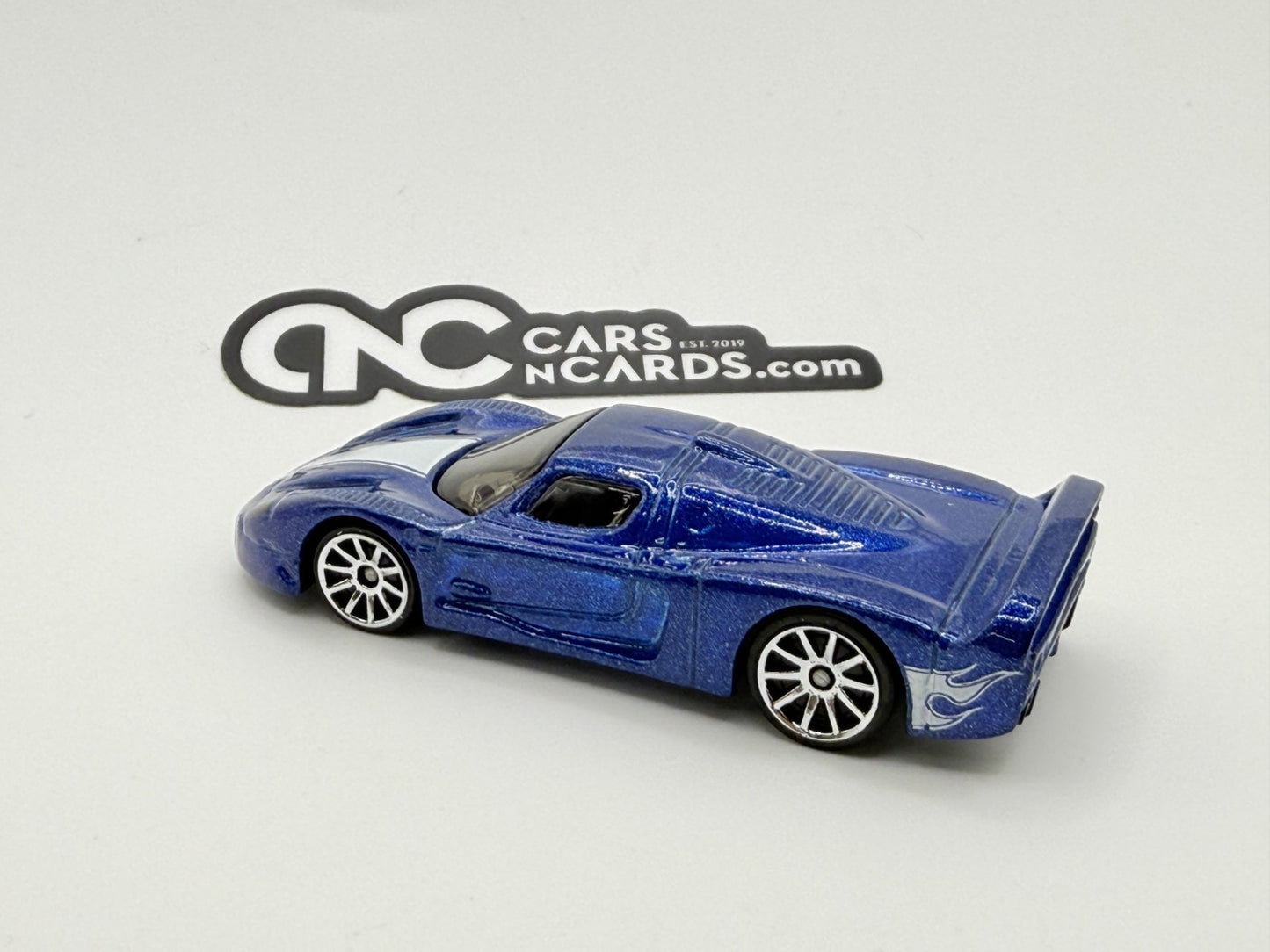 2007 Hot Wheels Mystery Cars Maserati MC12 Loose Blue