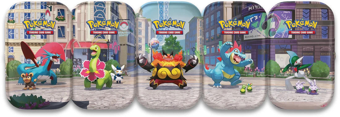 (1) Pokemon Mega Evolution Lumiose City Tin Sealed (RANDOM ARTWORK)