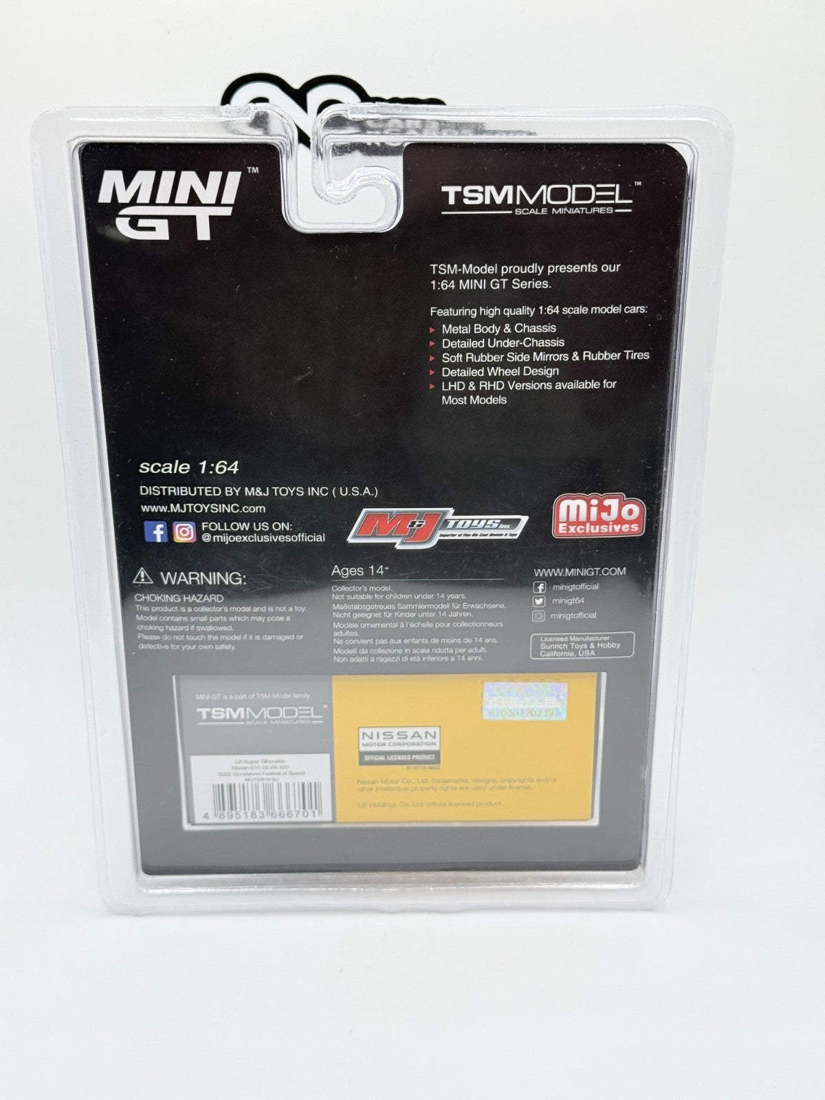 Mini GT 1:64 Mijo Exclusives 618 LB-Super Silhouette Nissan S15 Silvia #23
